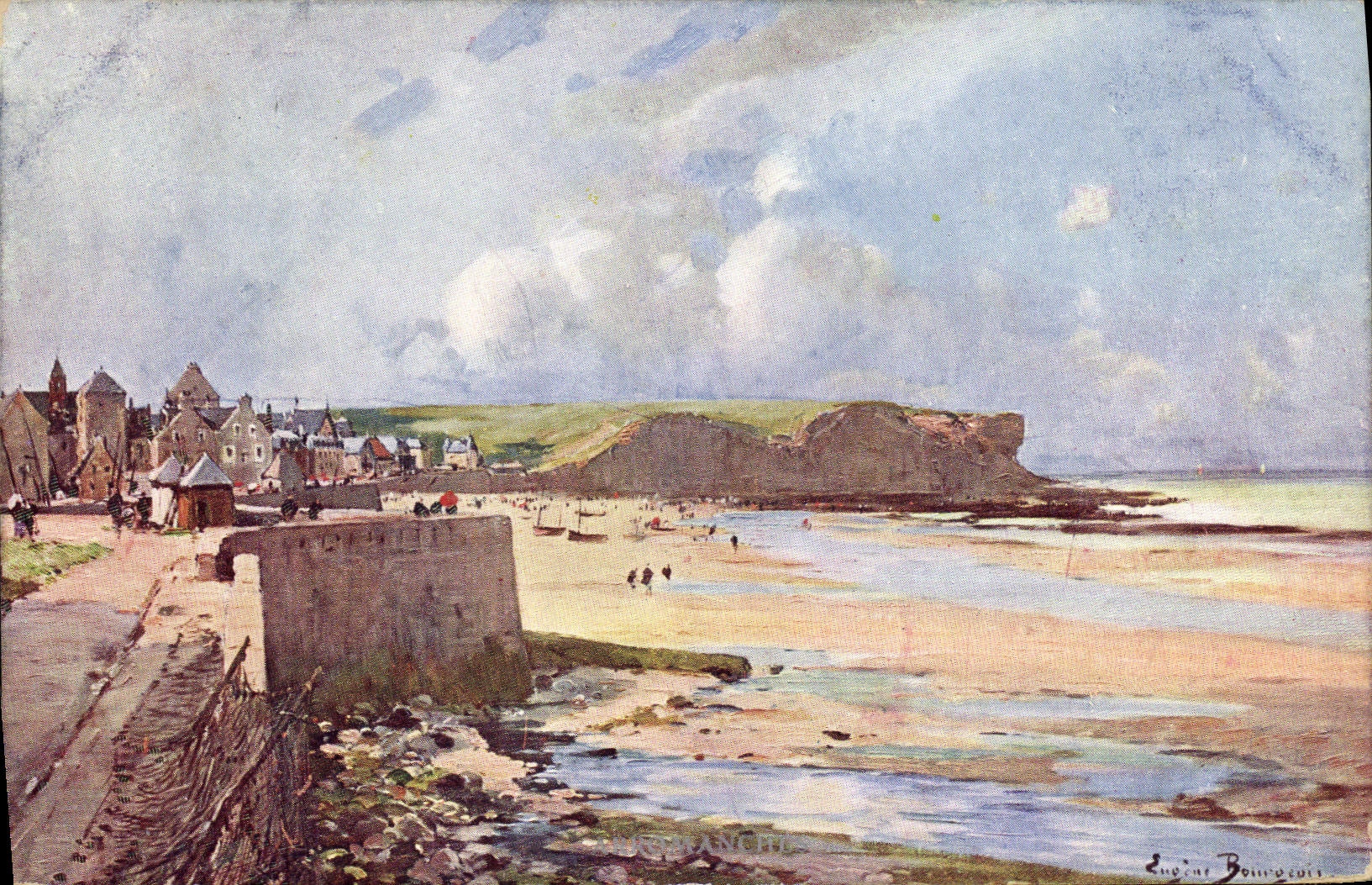 Sitios de la POSTAL de la VENDIMIA de Francia de Arromanches