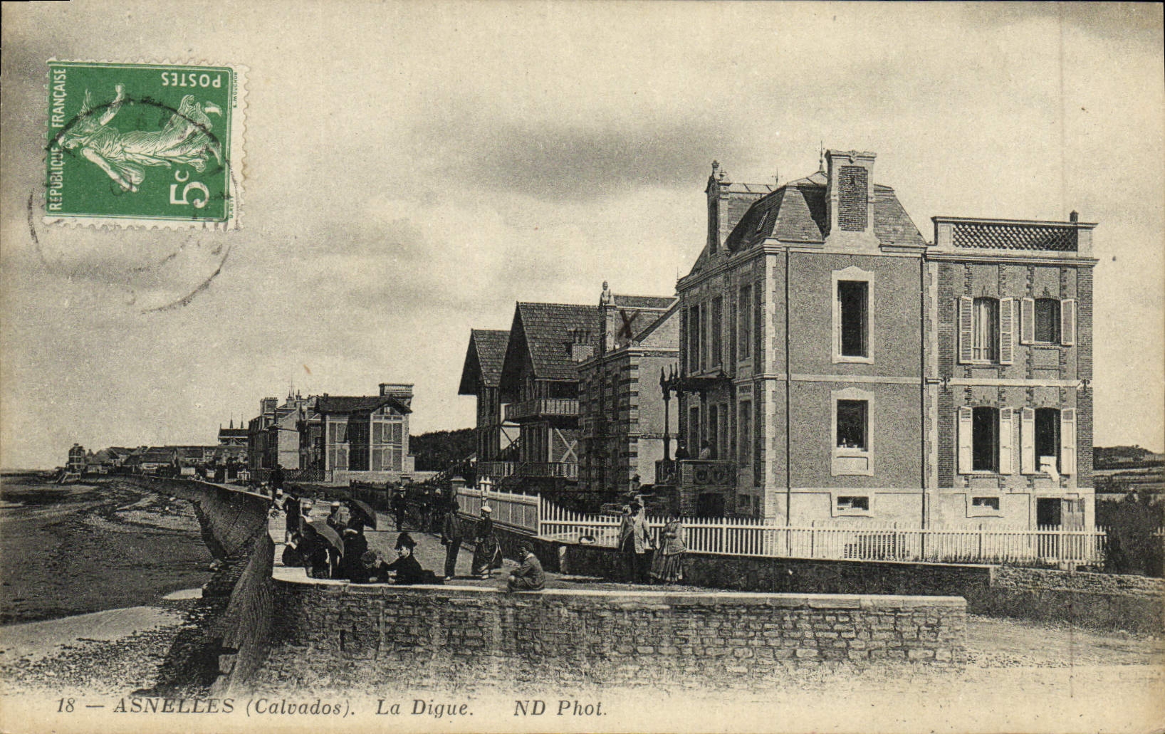 CPA Asnelles La Digue