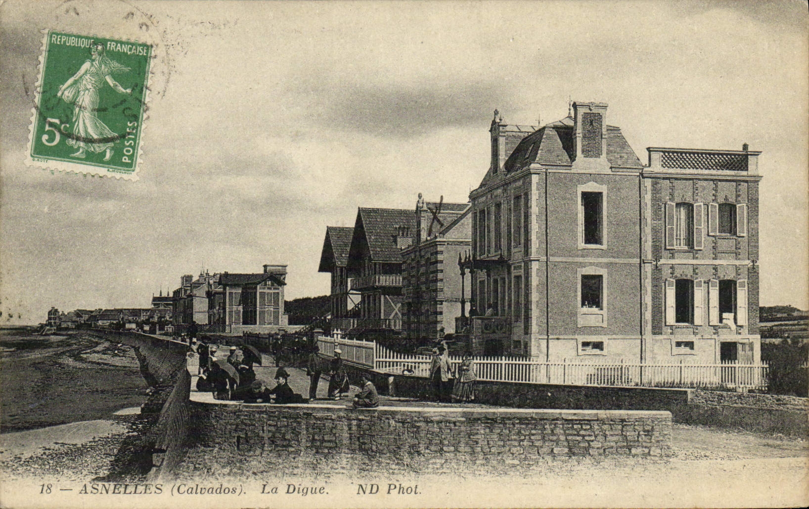 CPA Asnelles La Digue