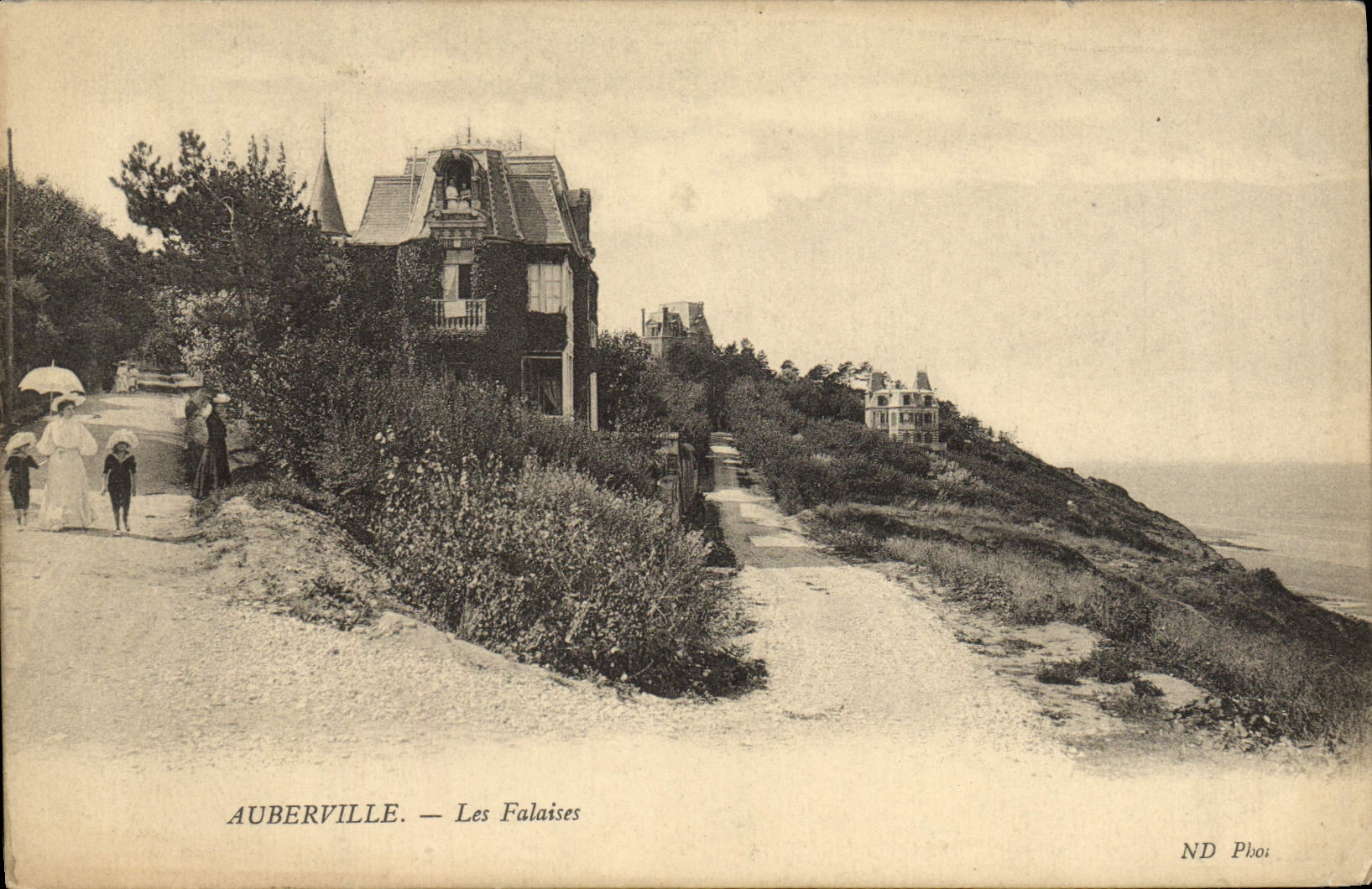 CPA Auberville Les falaises