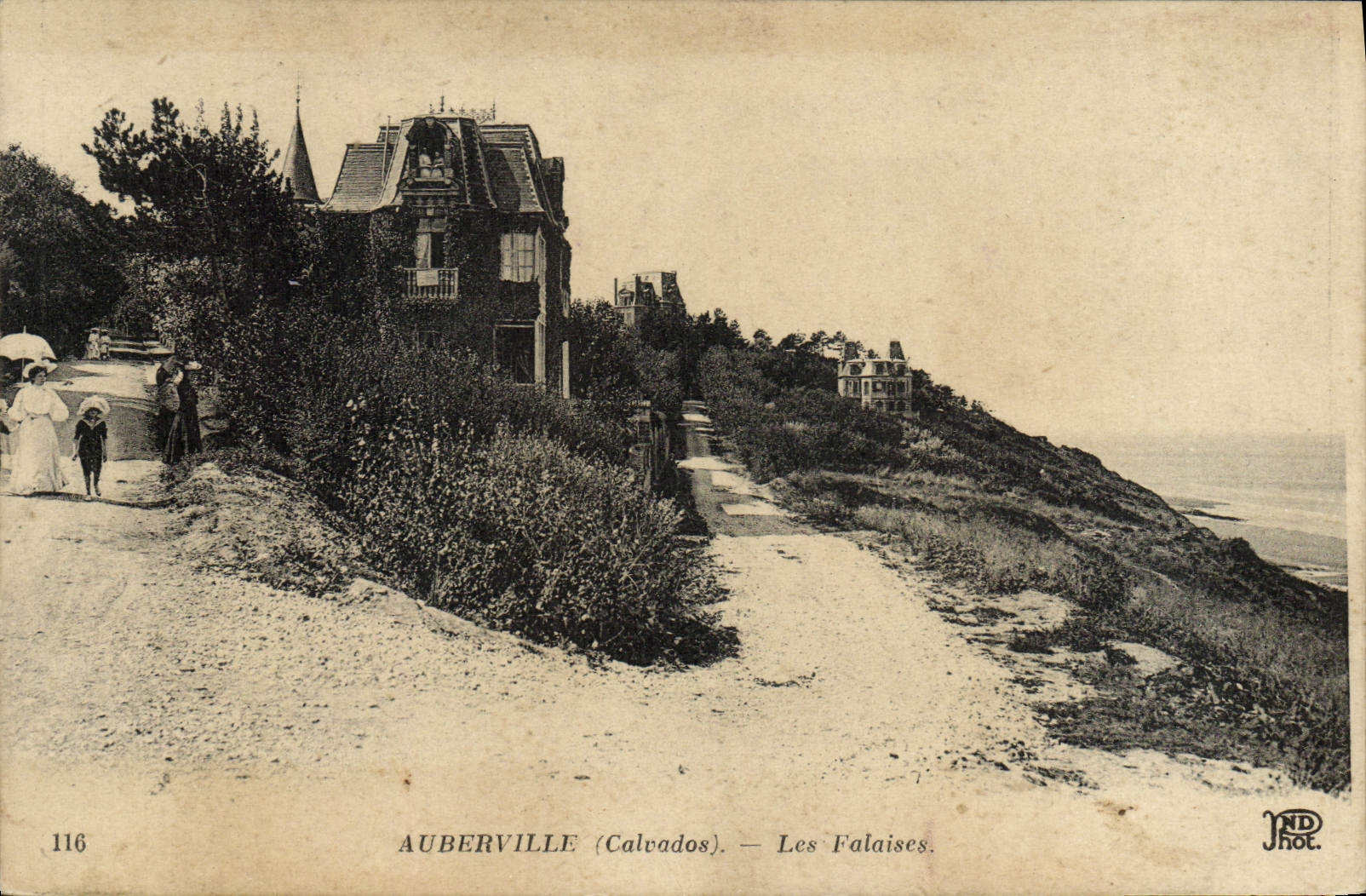 CPA Auberville Les falaises