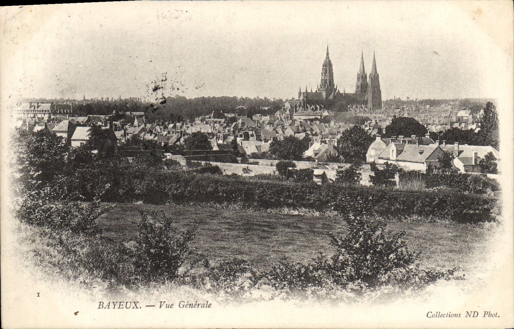 CPA Bayeux vue generale