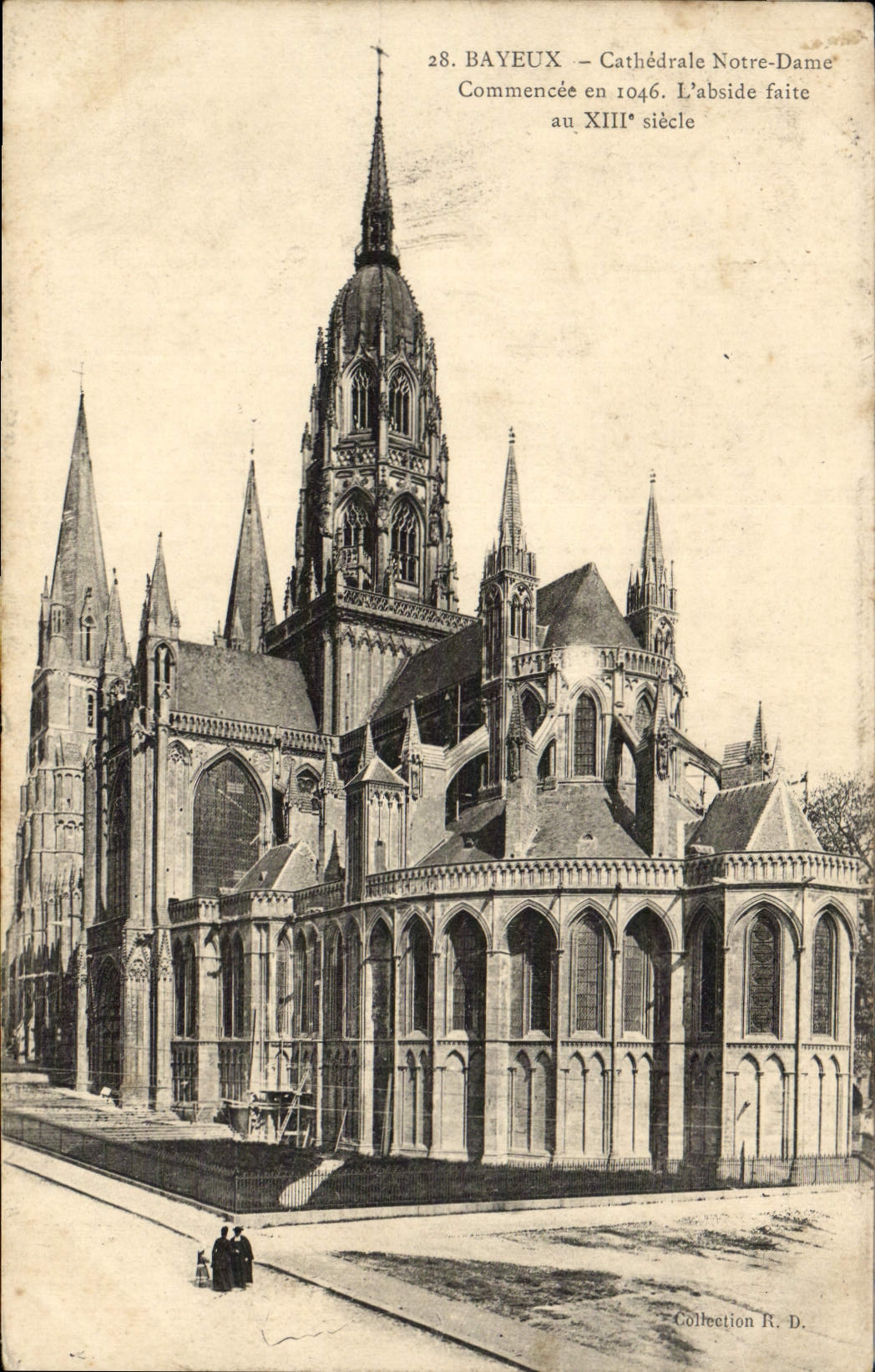 CPA Bayeux Cathedrale Notre Dame 