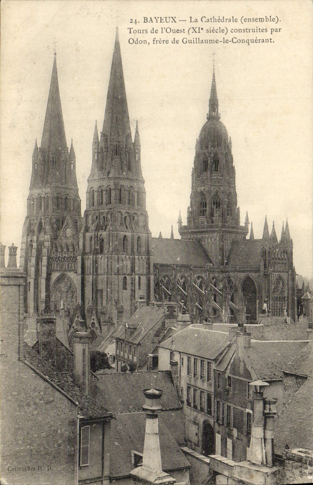 CPA Bayeux Cathedrale Notre Dame 