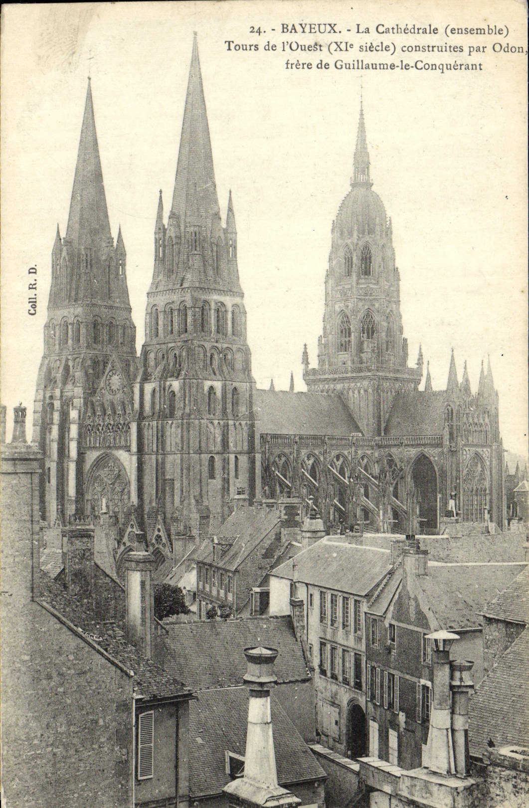 CPA Bayeux Cathedrale Notre Dame 