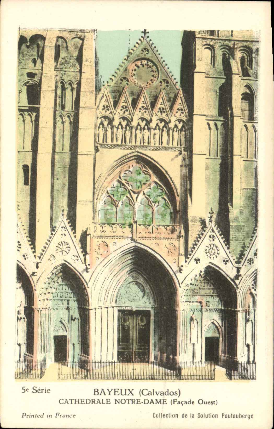CPA Bayeux La Cathedrale