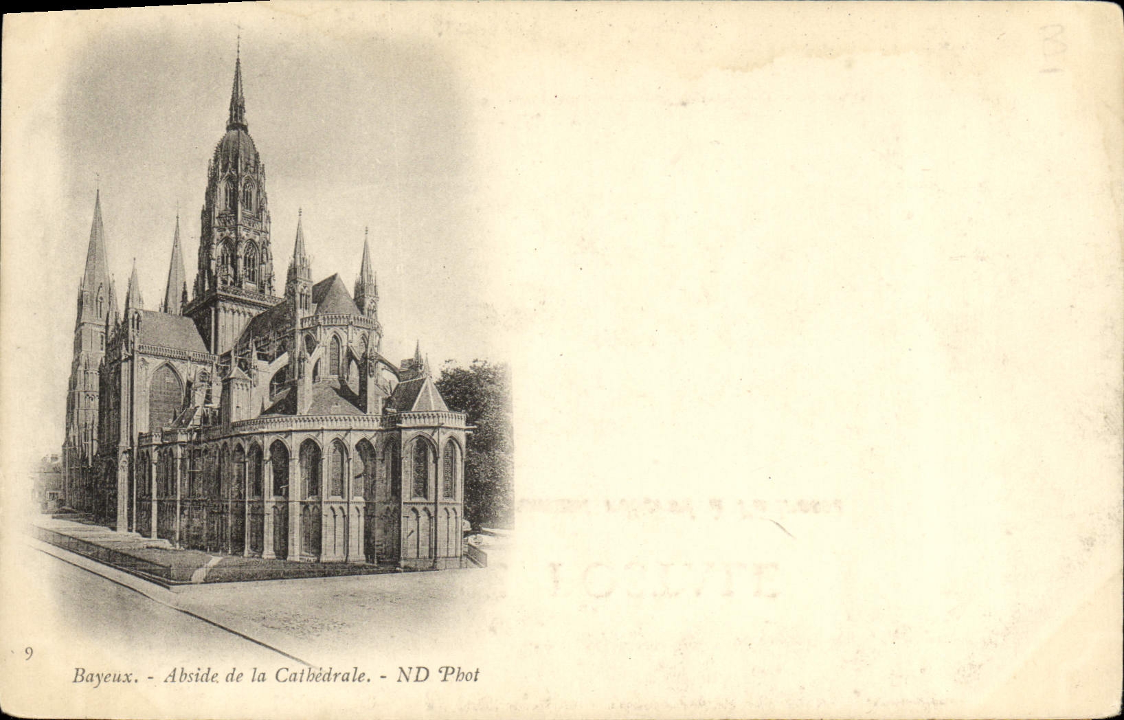 CPA Bayeux La Cathedrale L'Abside