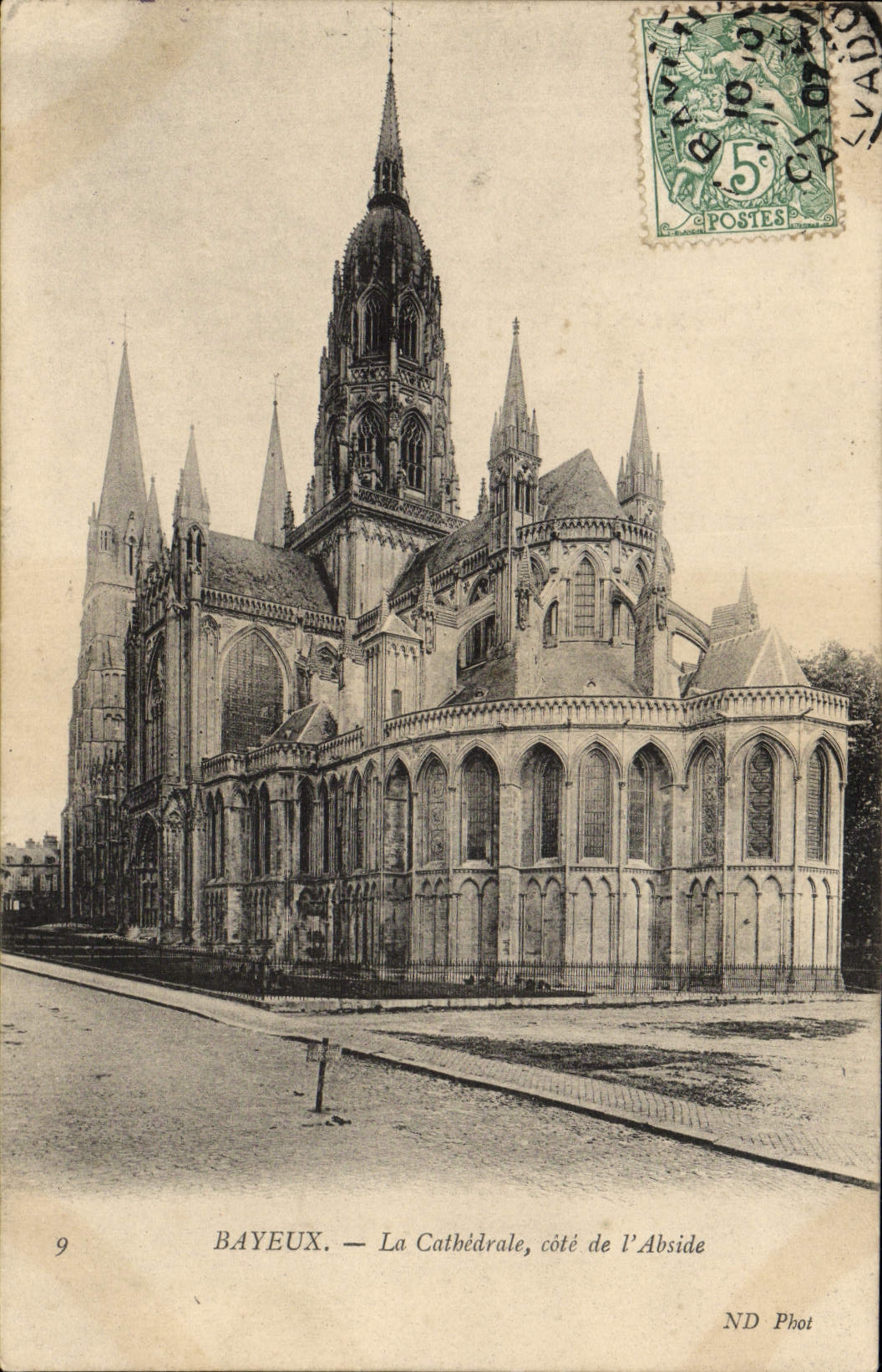 CPA Bayeux La Cathedrale L'Abside