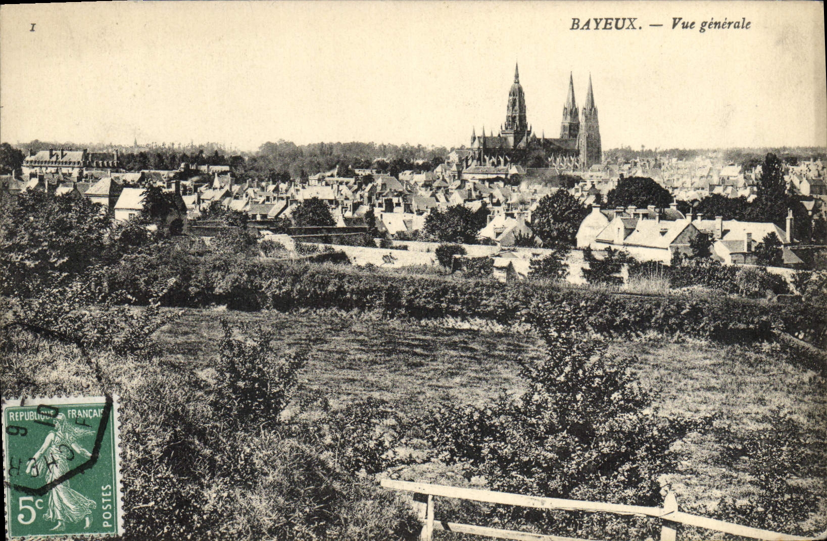 CPA Bayeux Vue Generale 