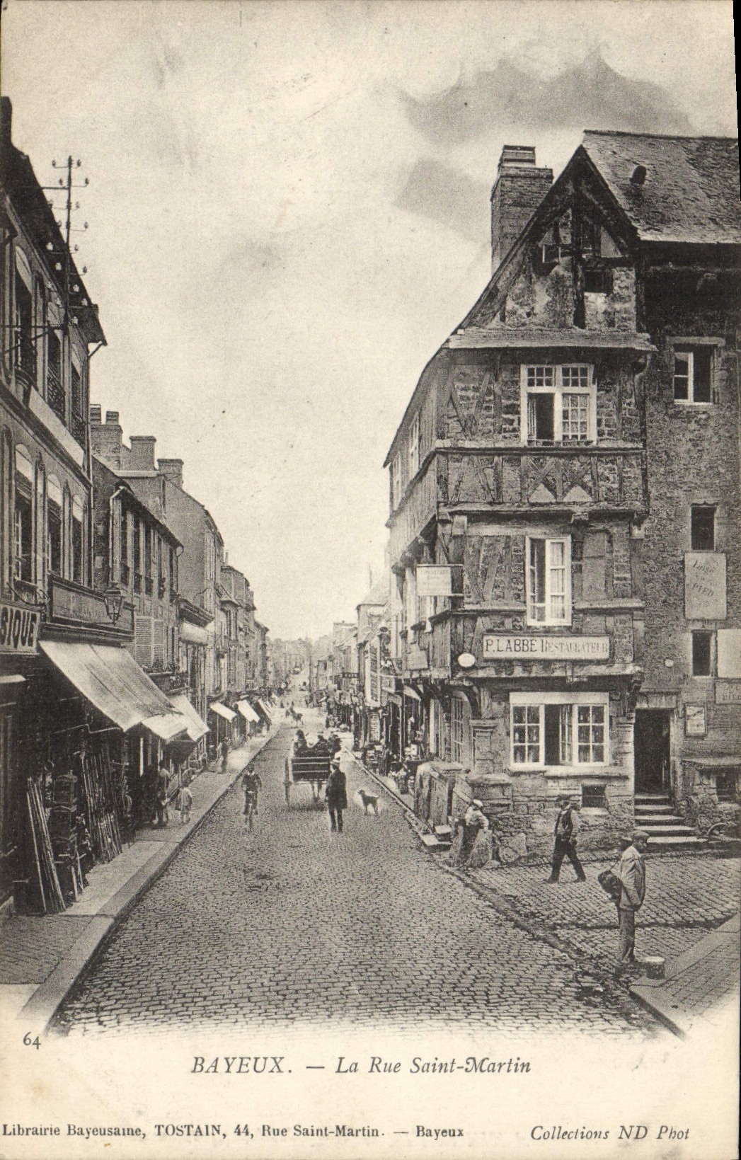 CPA Bayeux Rue Saint Martin