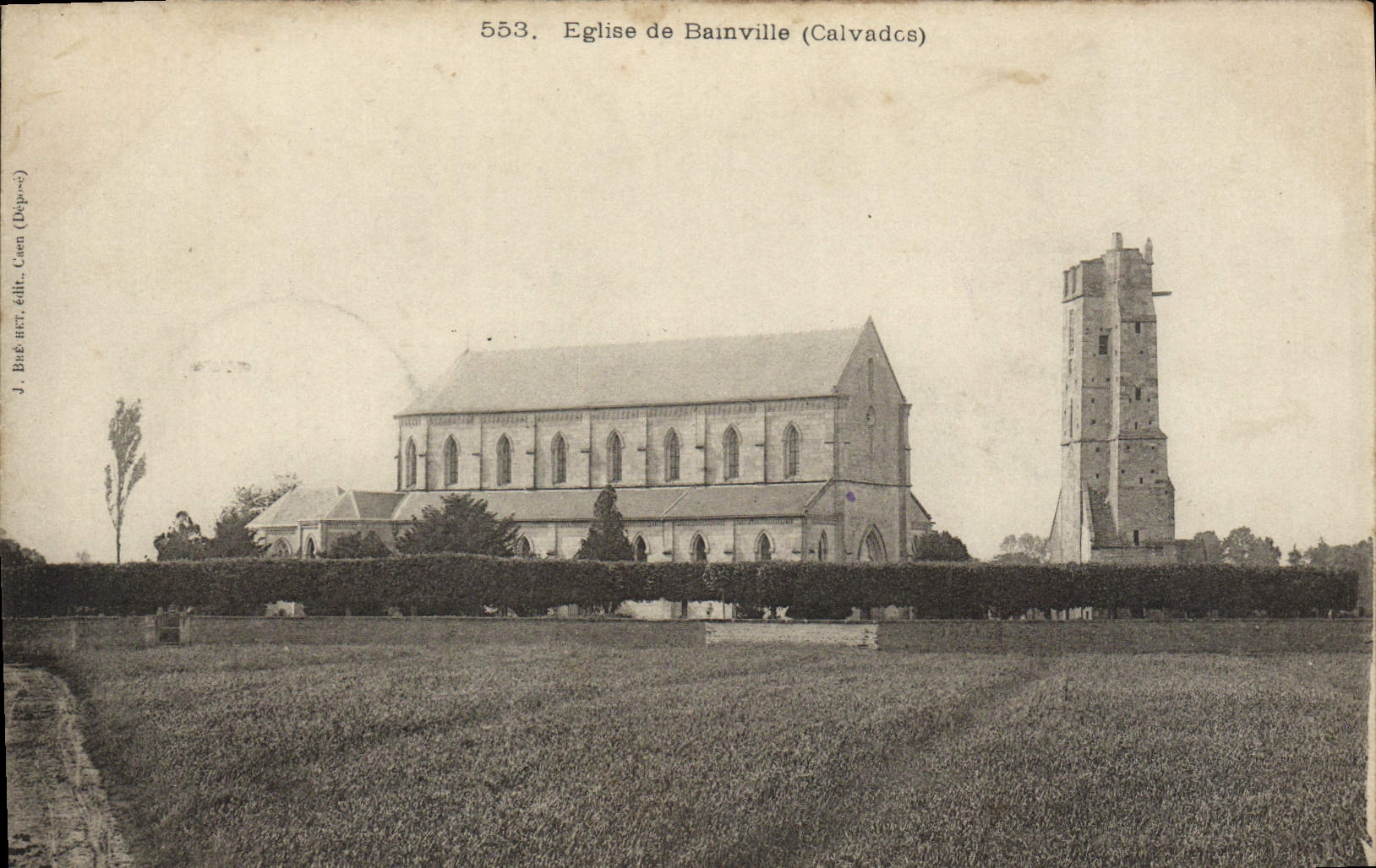 CPA Banneville Eglise 
