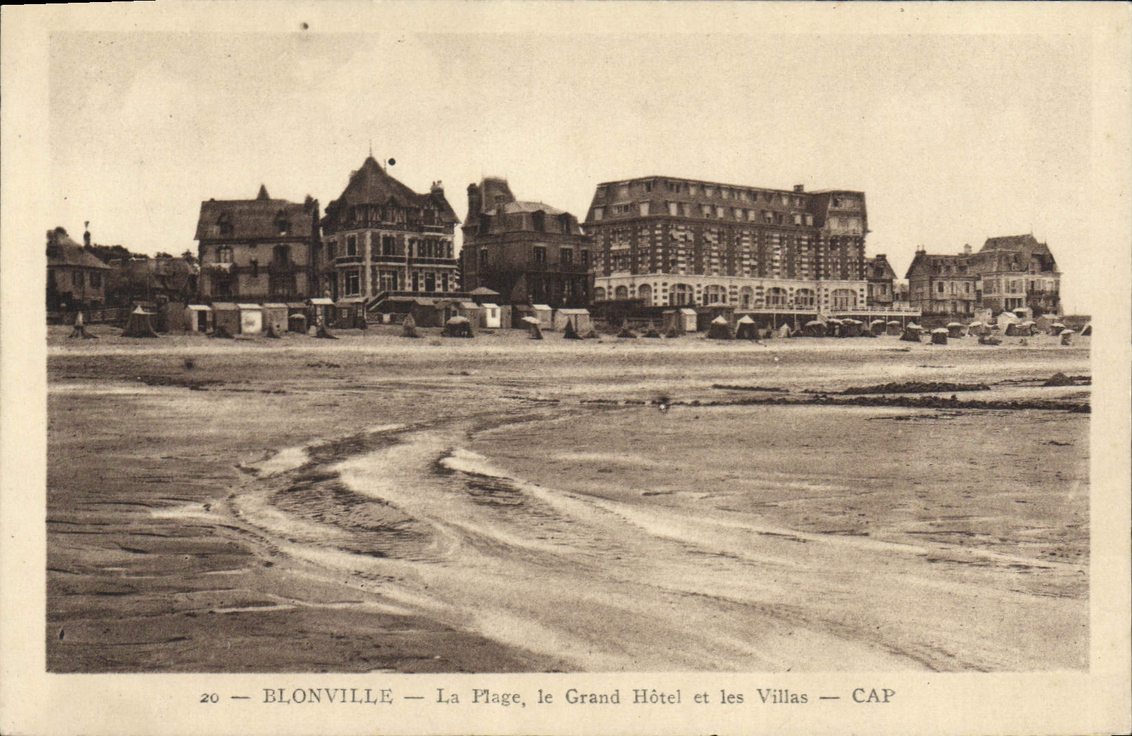 CPA Blonville La Plage le Grand Hotel les Villas