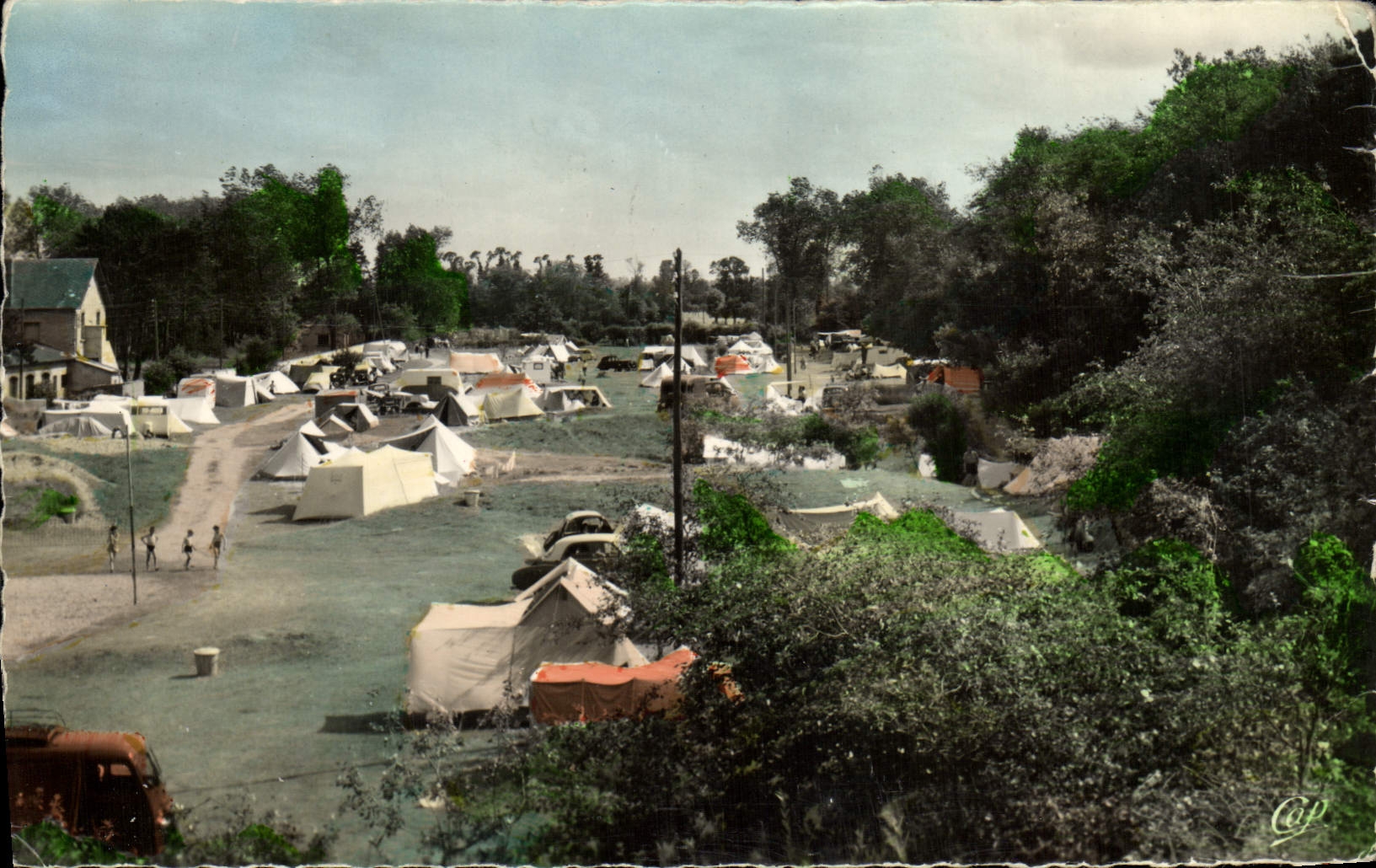 MODERN CARD Cabourg the Camp-site