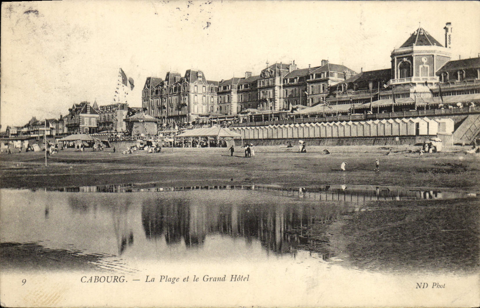 CPA Cabourg La Plage Le Grand Hotel