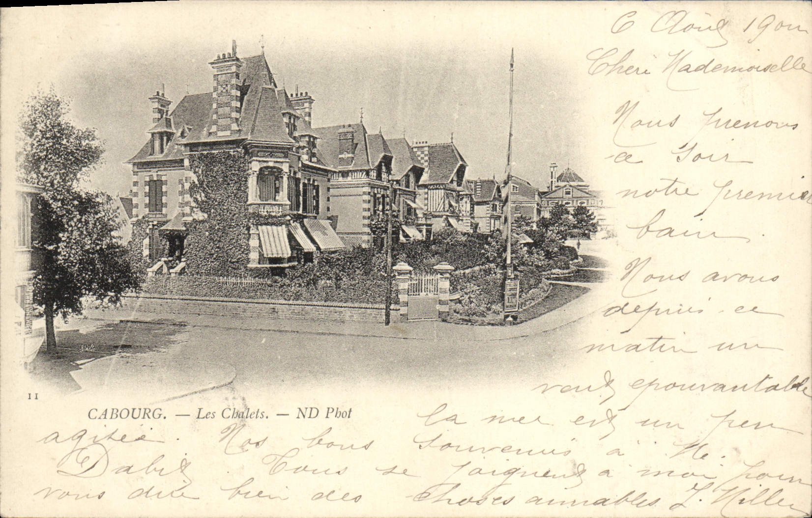 CPA Cabourg Les Chalets 