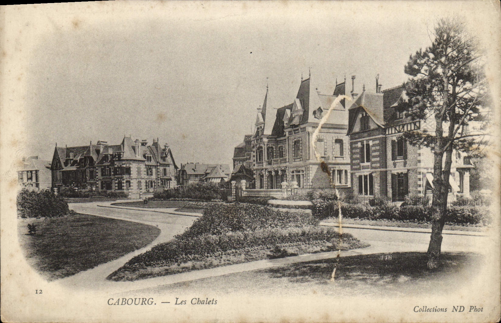 CPA Cabourg Les Chalets