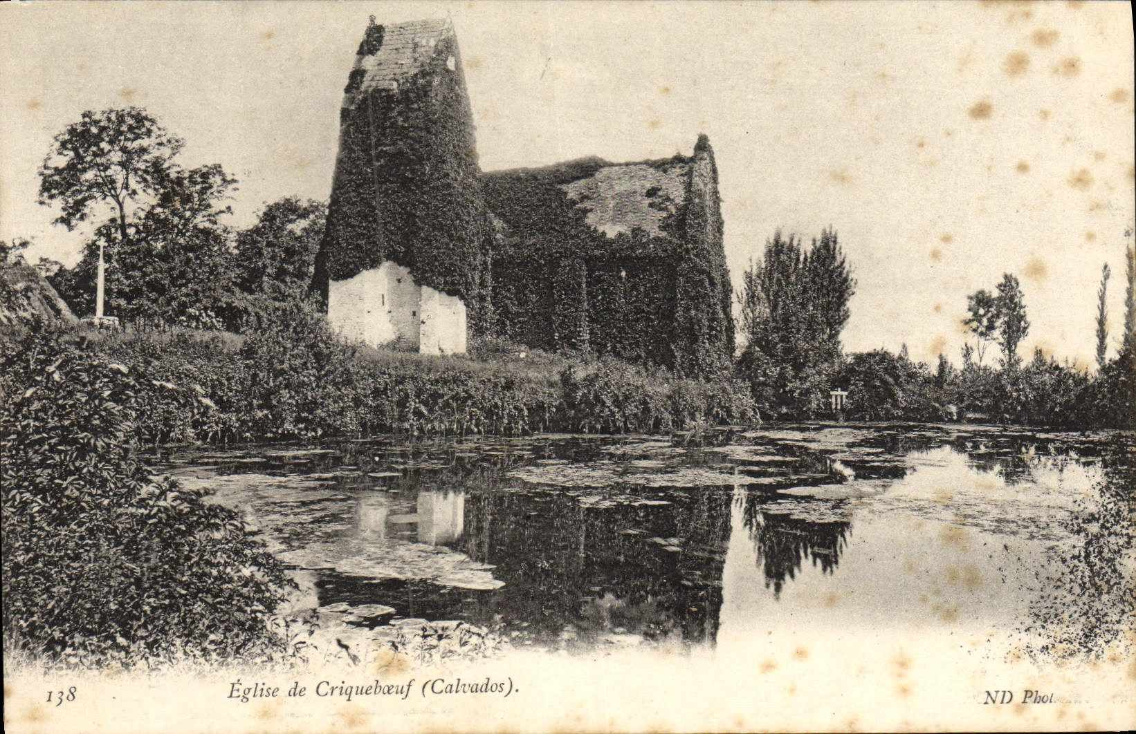 CPA Eglise de Cricqueboeuf 
