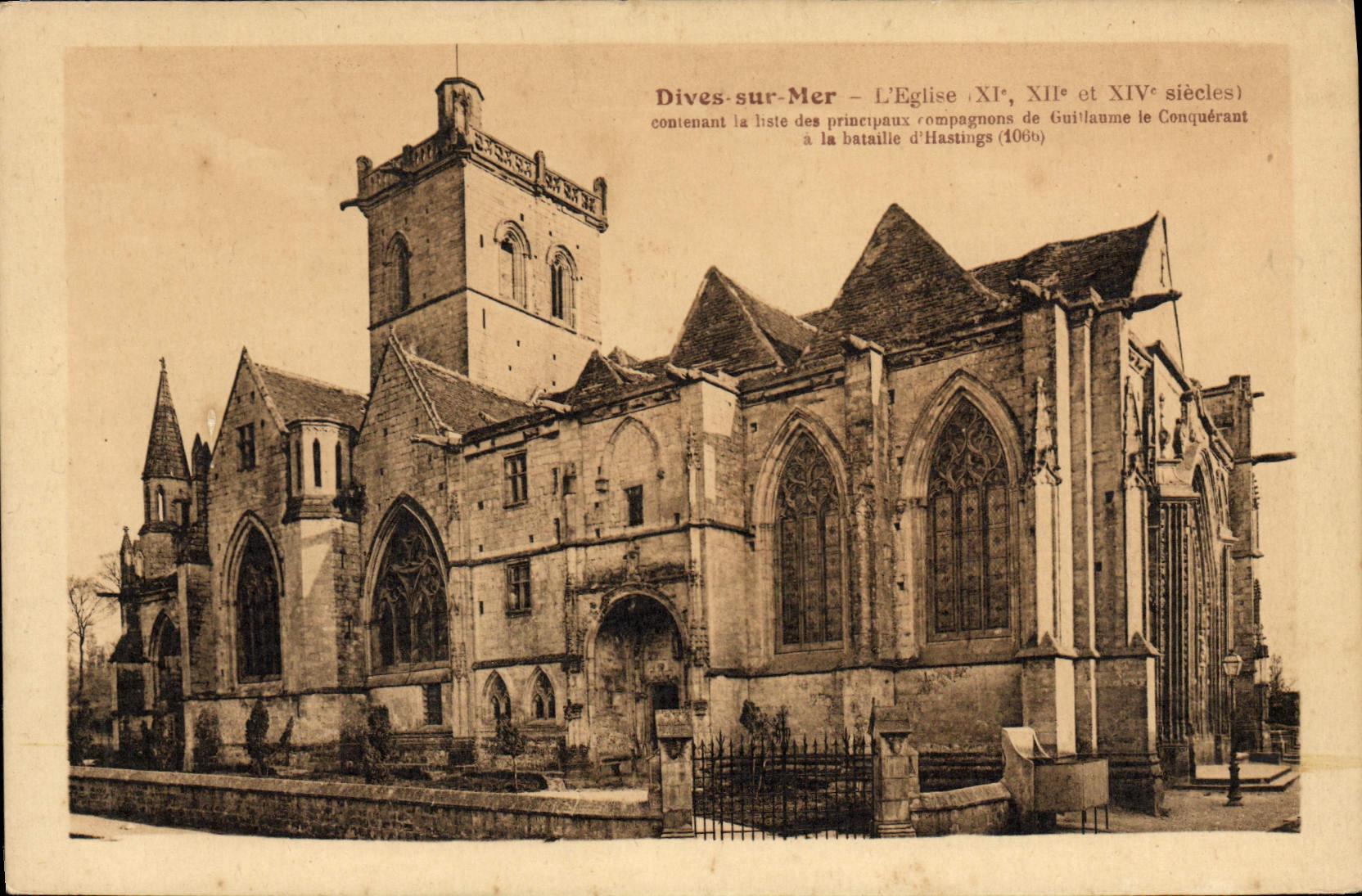 CPA Dives sur Mer L'eglise