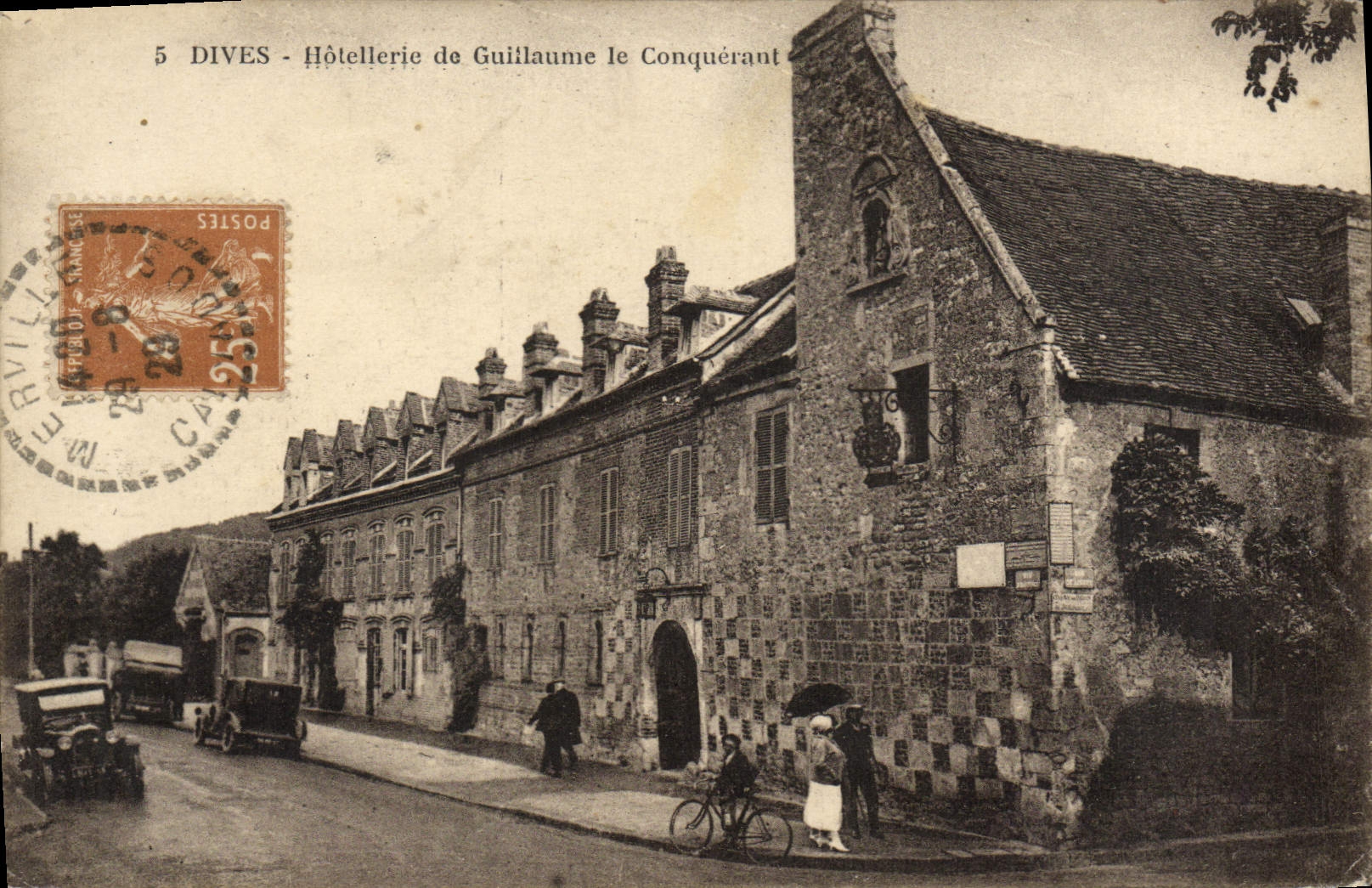 CPA Dives Hotellerie de Guillaume le Conquerant
