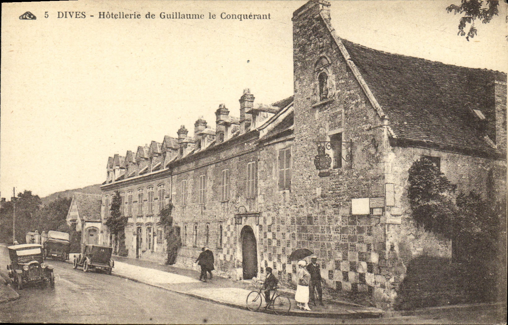 CPA Dives Hotellerie de Guillaume le Conquerant