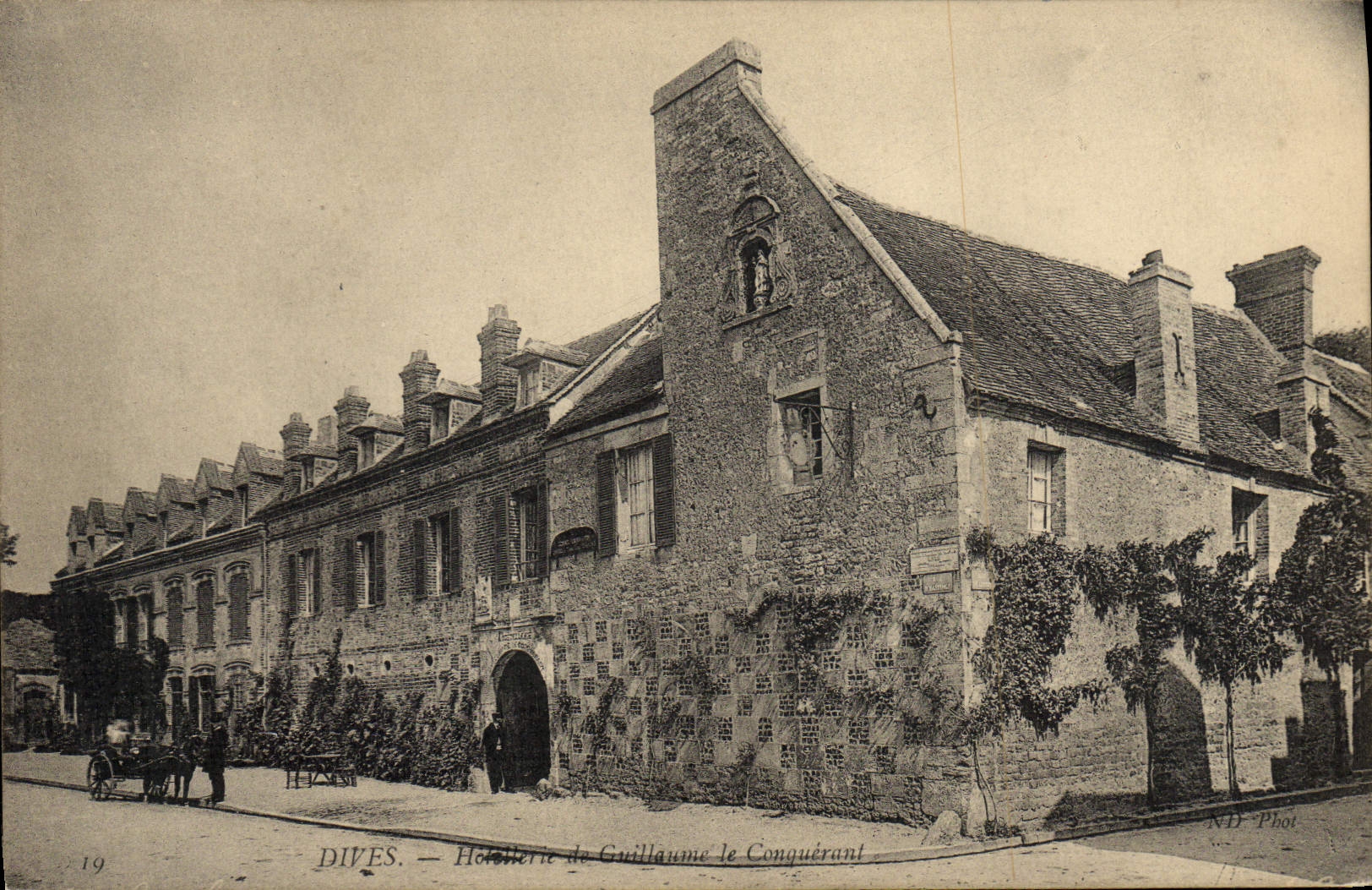 CPA Dives Hostellerie de Guillaume le Conquerant