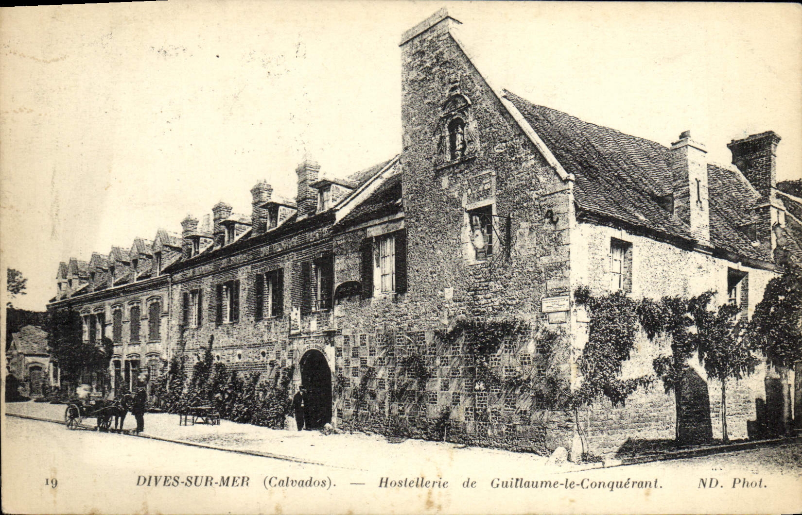 CPA Dives Hostellerie de Guillaume le Conquerant