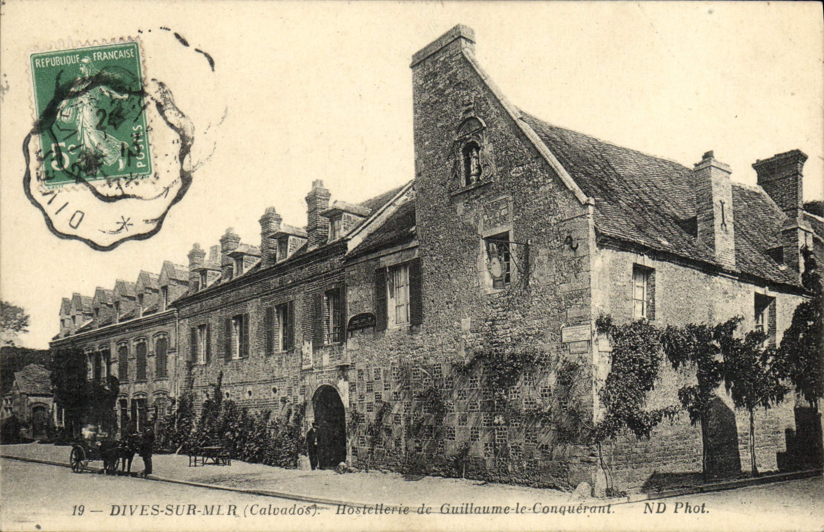 CPA Dives Hostellerie de Guillaume le Conquerant