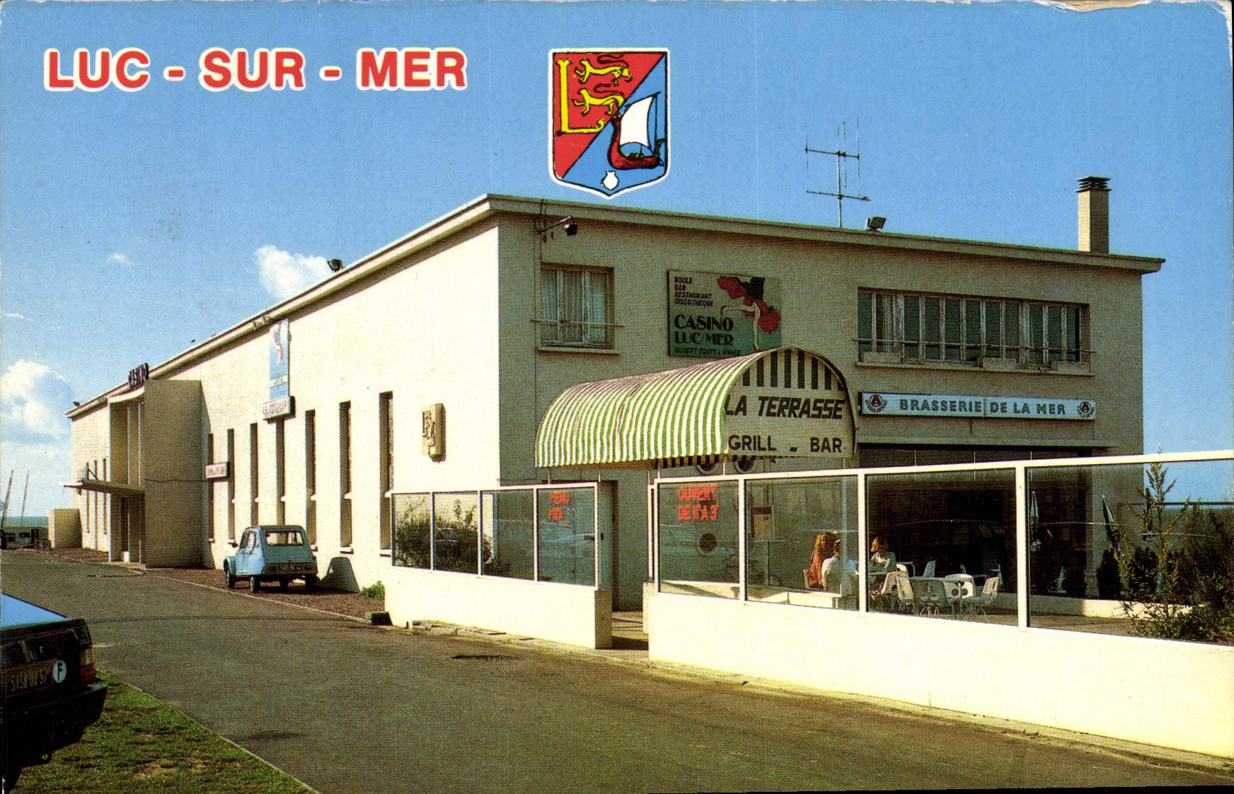 CPM Luc sur Mer Brasserie de la mer