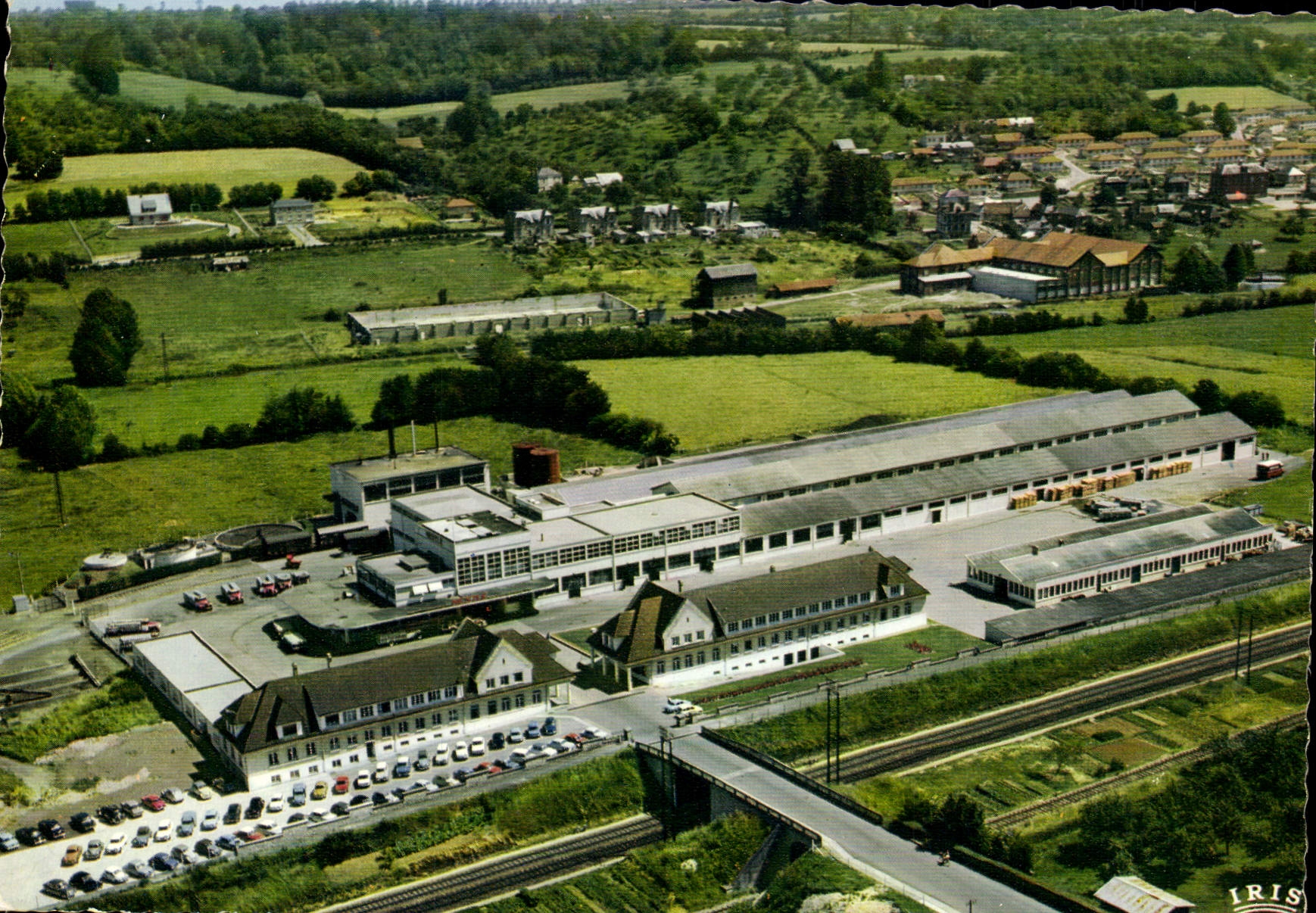 MODERN CARD Usine Nestle Lisieux beuvillers Fabrication of the lati concentrates sugar