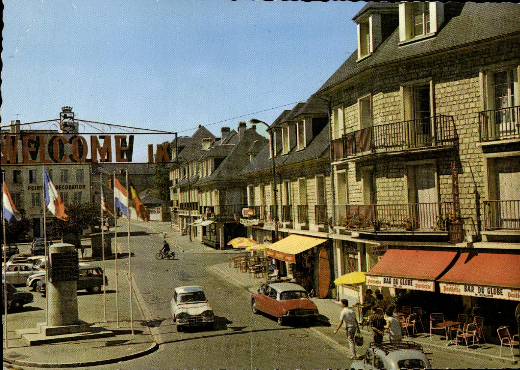 POSTAL MODERNA Isigny en Mer coloca el general de Gaulle