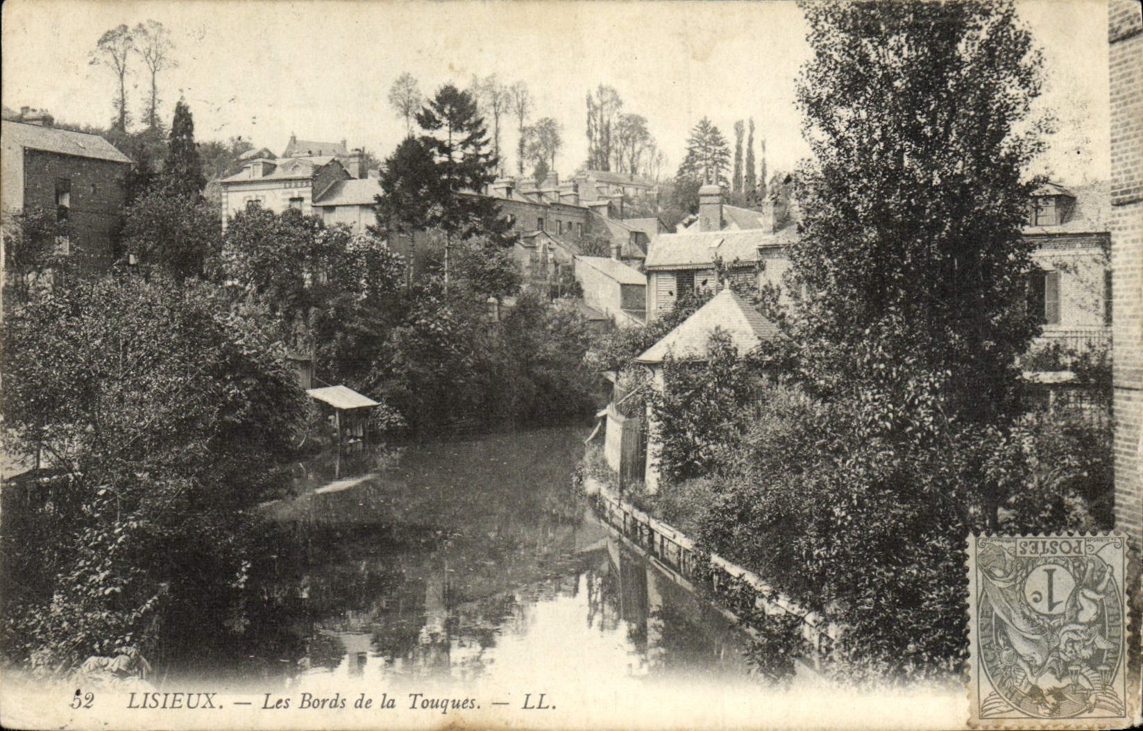 Bordes de Lisieux de la POSTAL de la VENDIMIA de los tambores