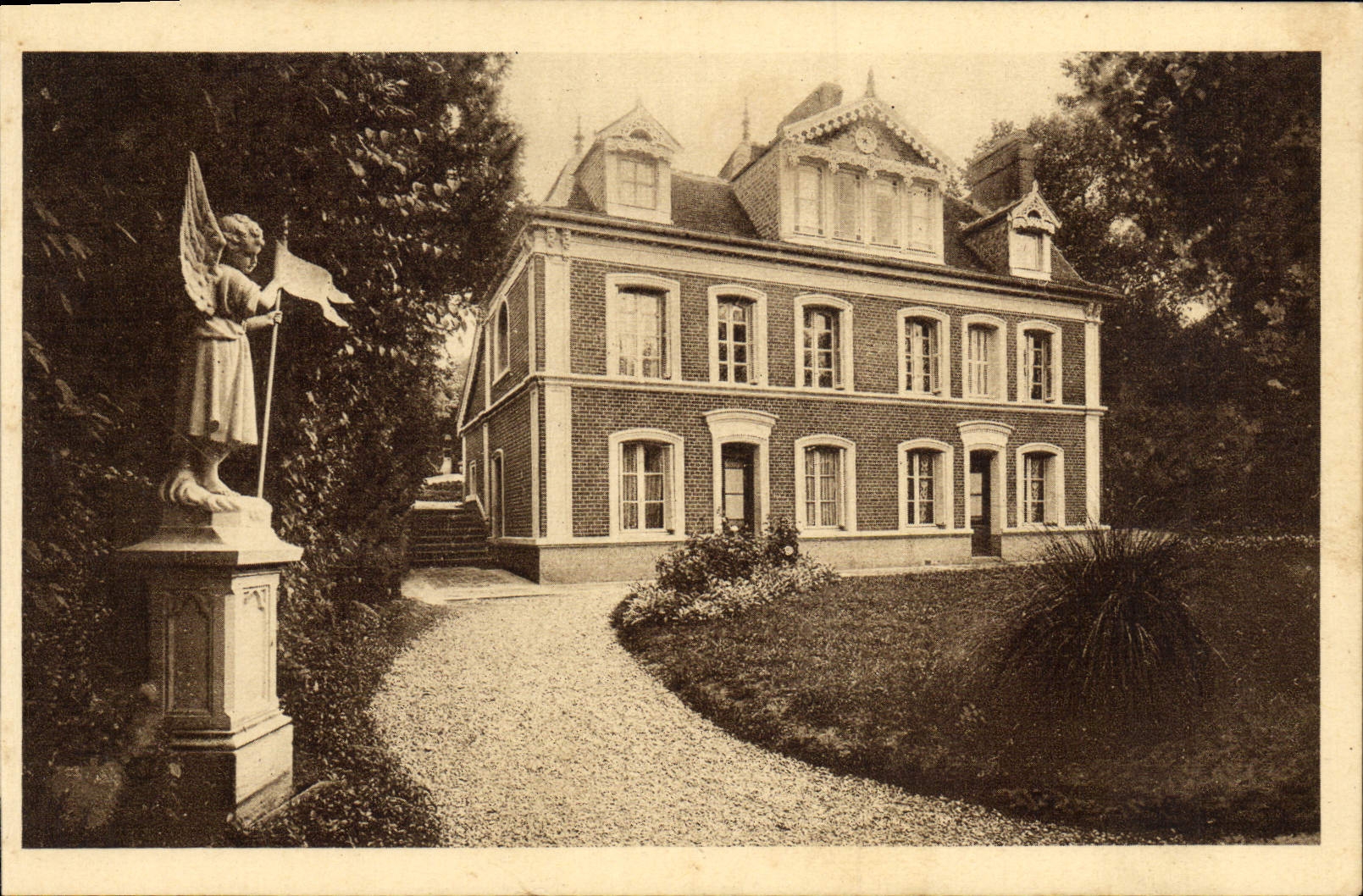 CPA Les Buissonnets Facade d'entree