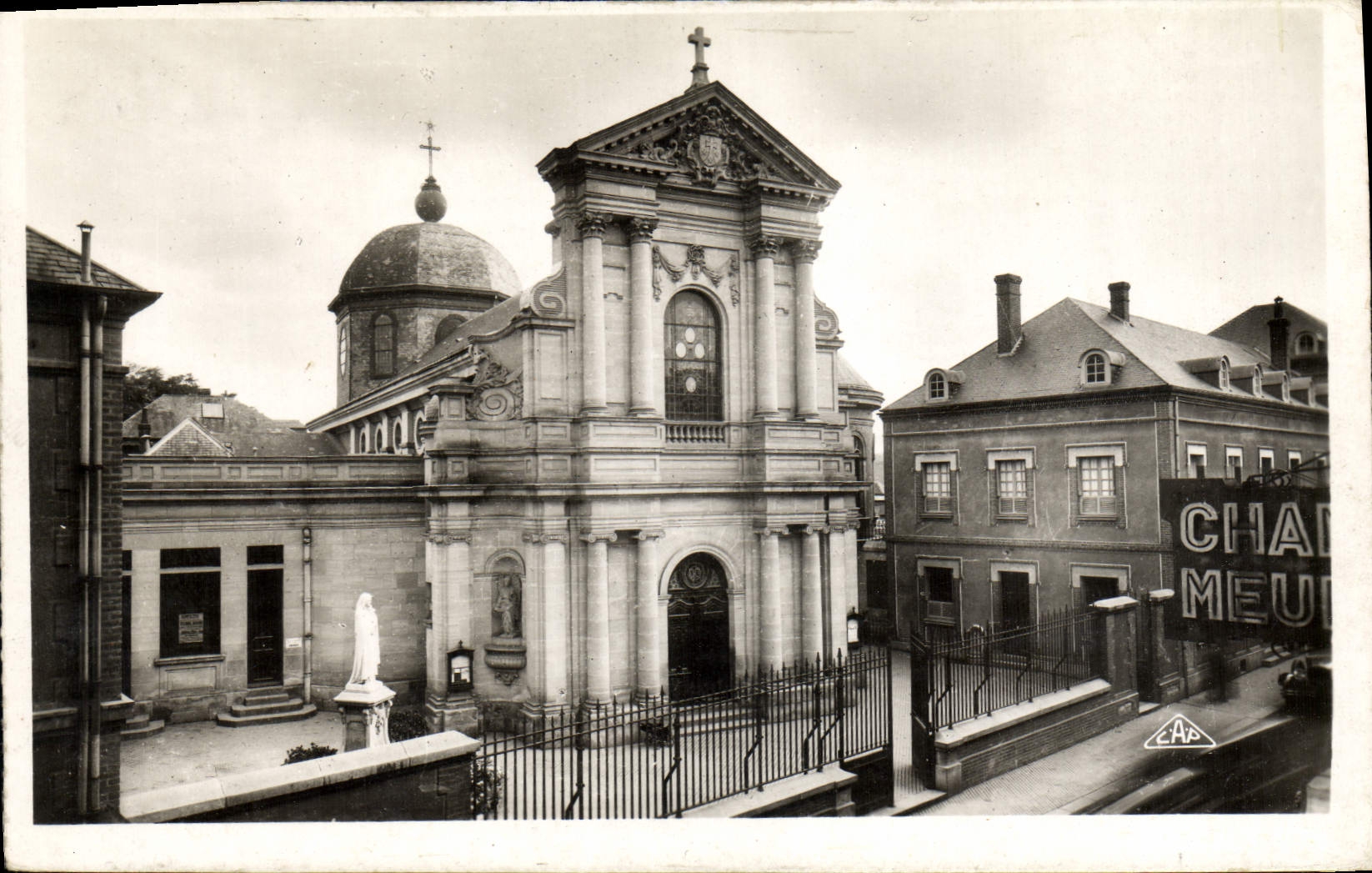 Cámara acorazada de Lisieux de la POSTAL de la VENDIMIA del carmel