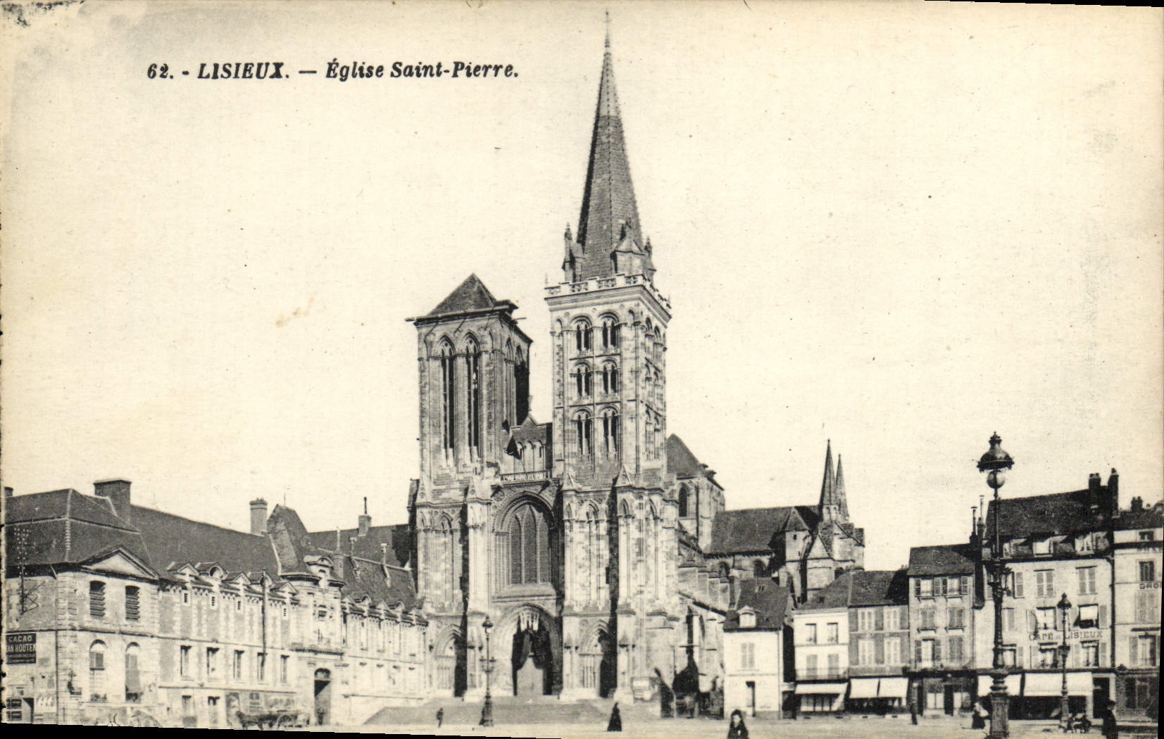 CPA Lisieux Eglise saint pierre