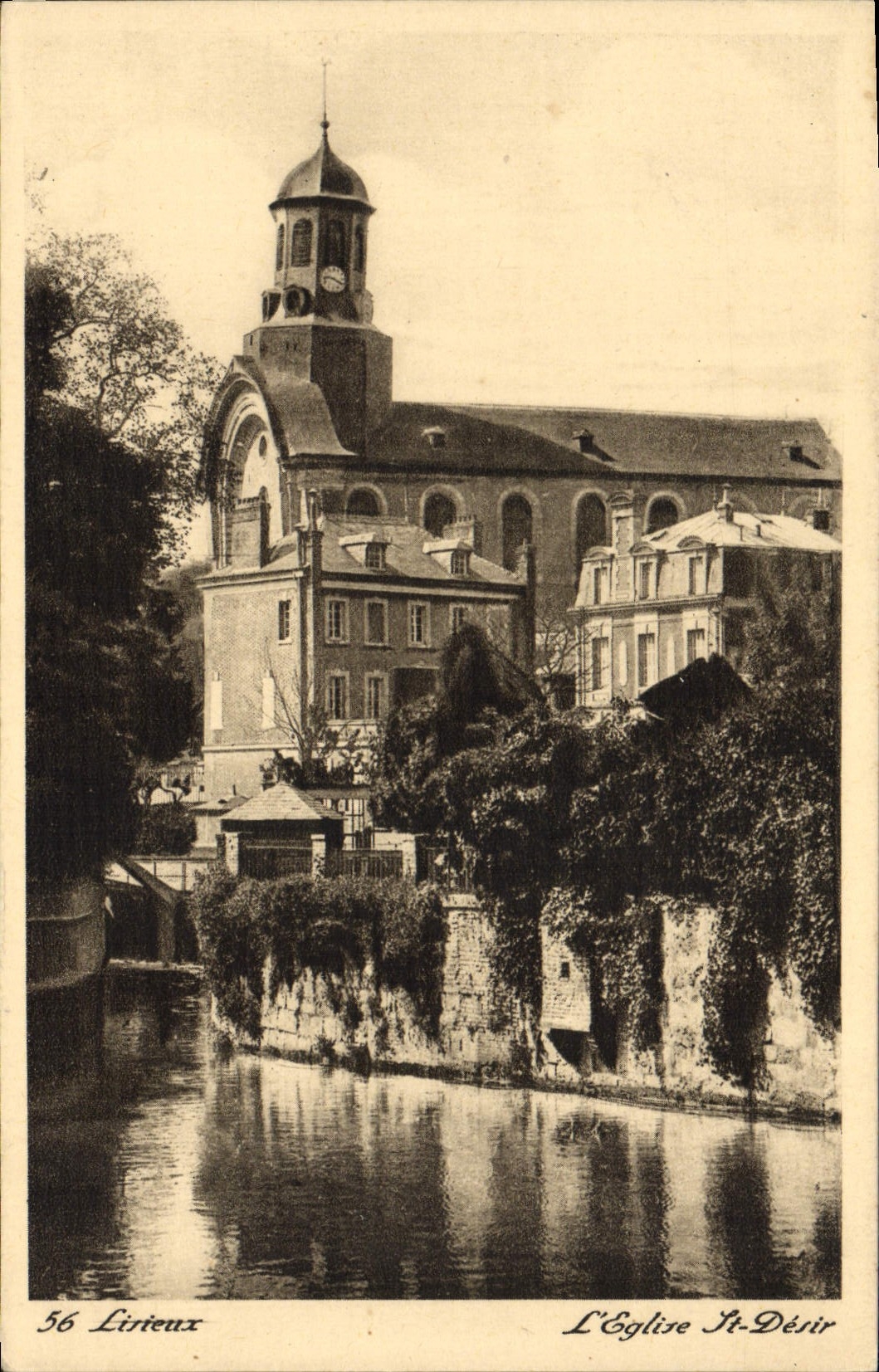 CPA Lisieux L'Eglise st desir