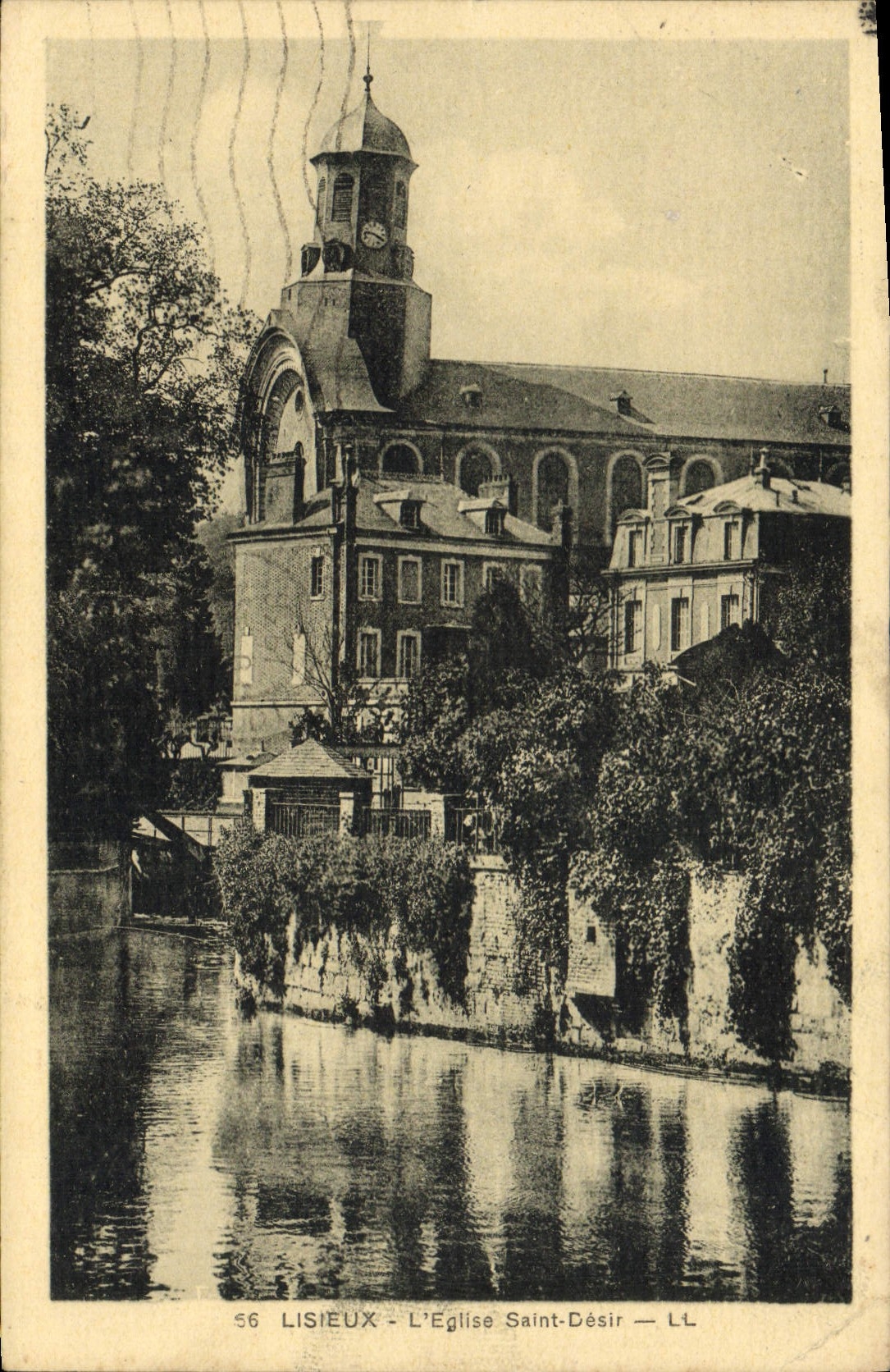 CPA Lisieux L'Eglise Saint Desir