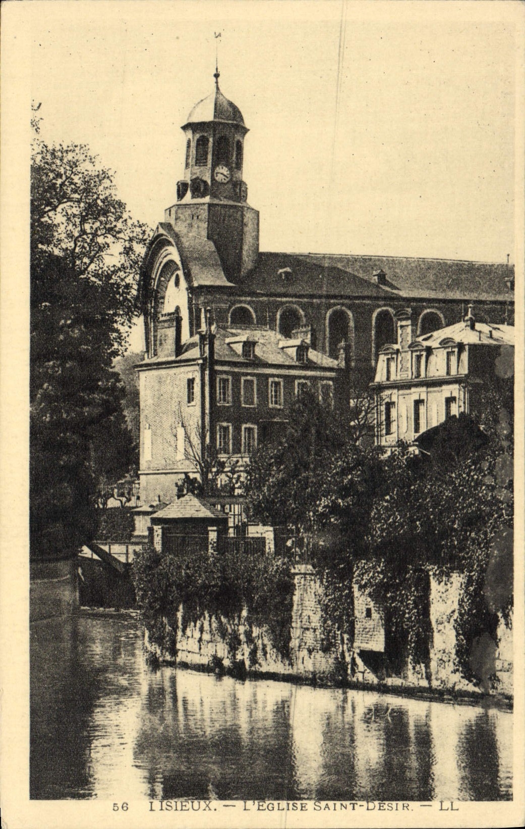 CPA Lisieux L'Eglise saint desir