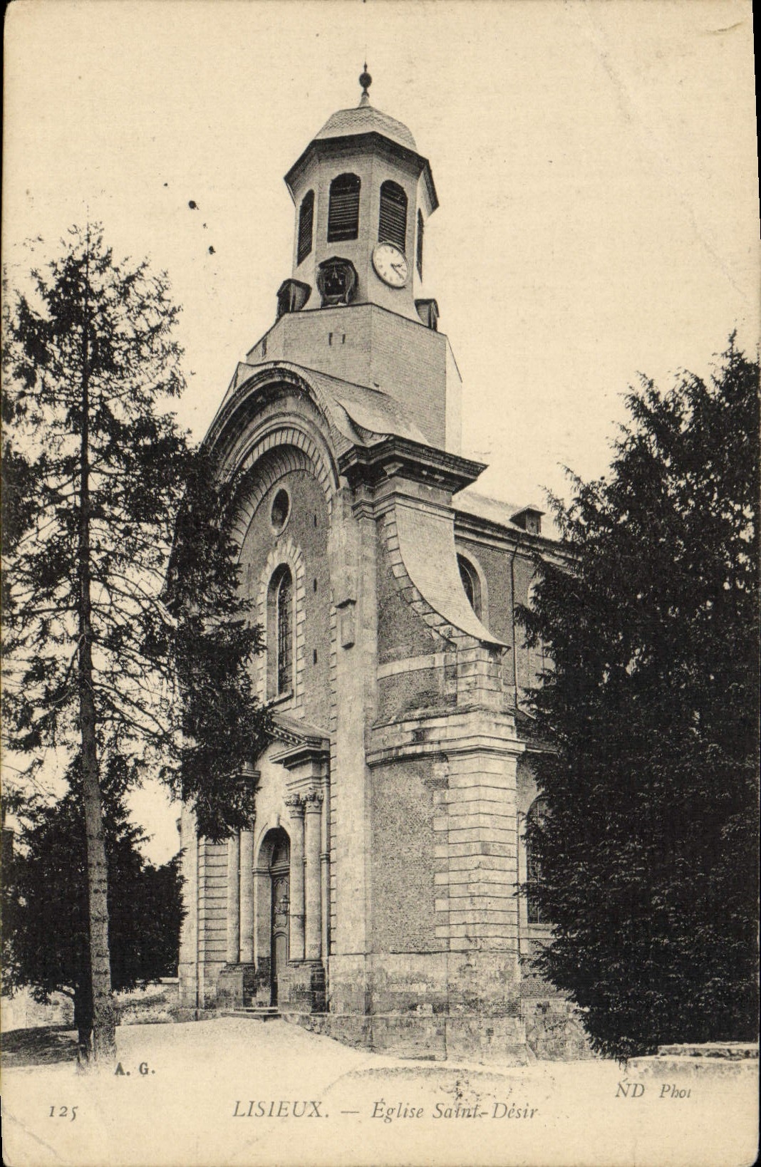CPA Lisieux L'Eglise saint desir