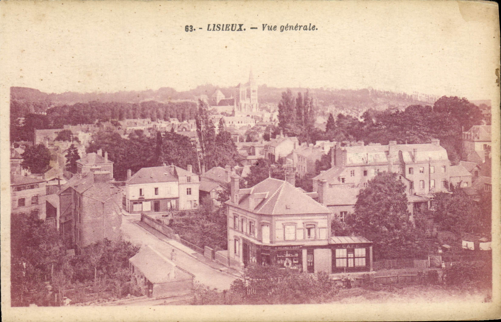 CPA Lisieux Vue Generale