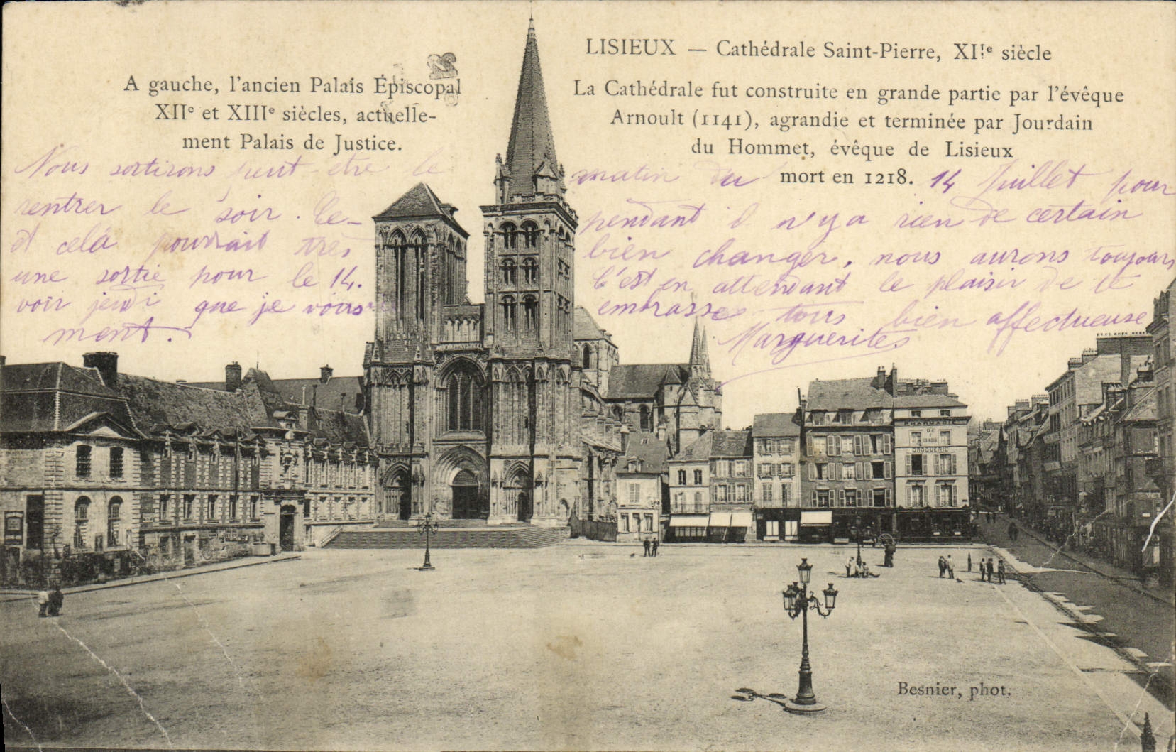 CPA Lisieux Cathedrale saint pierre