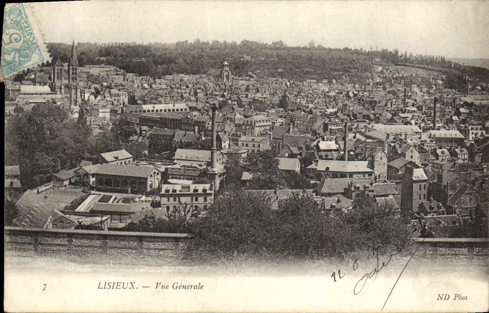 CPA Lisieux Vue generale