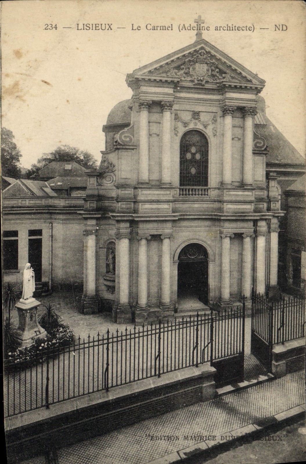 CPA Lisieux le carmel