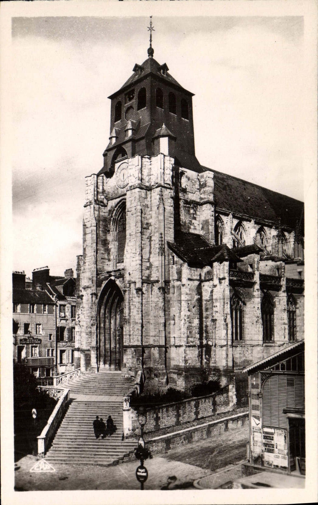 CPA Lisieux L'Eglise st jacques