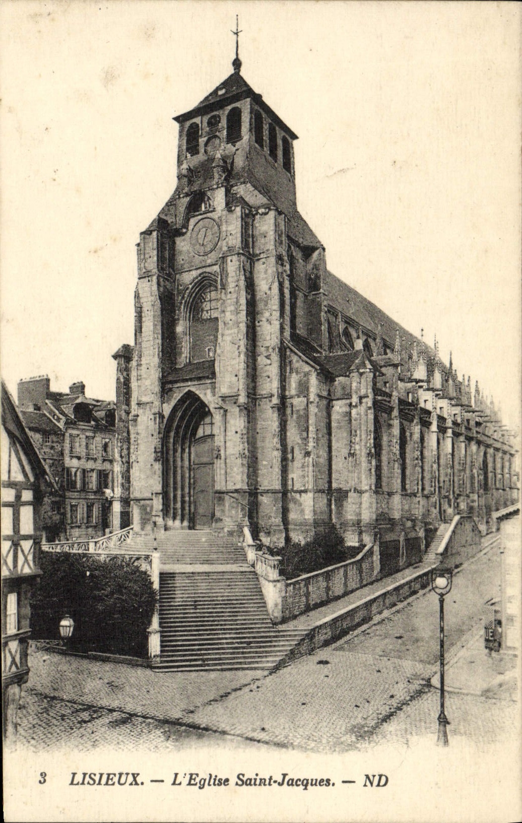 CPA Lisieux L'eglise saint jacques