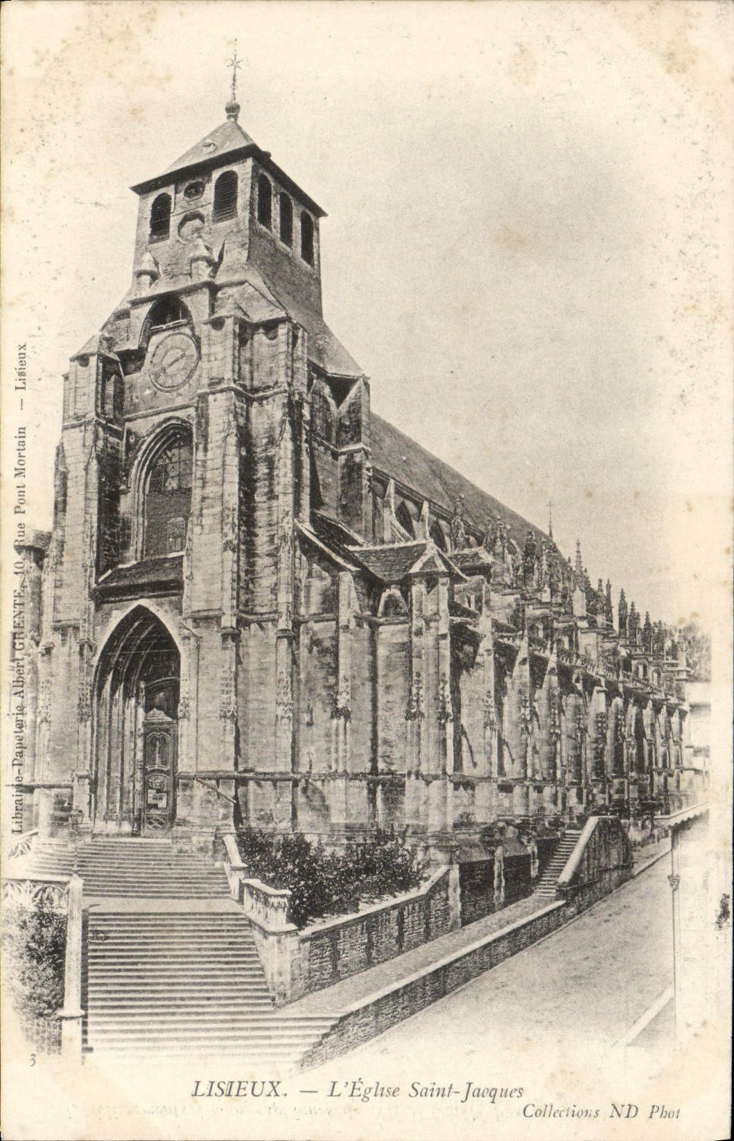 CPA Lisieux L'eglise saint jacques