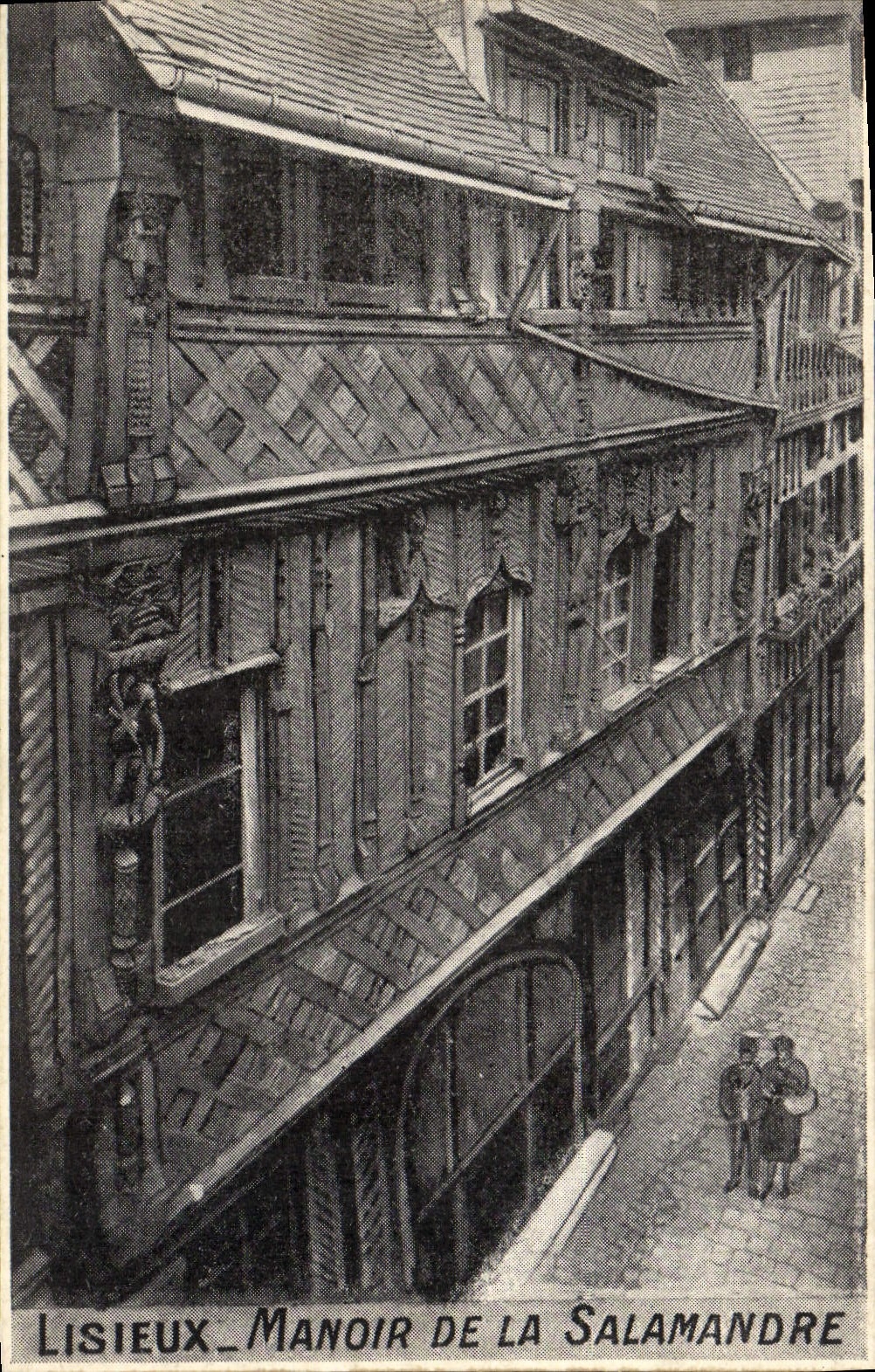 CPA Lisieux Manoir de la Salamandre 