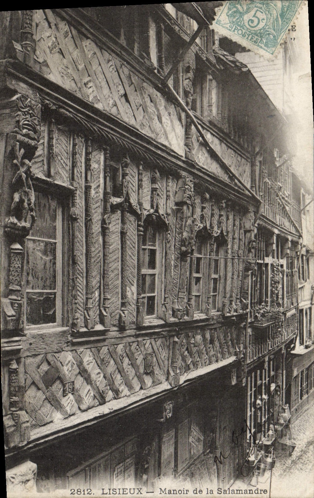 CPA Lisieux Manoir de la Salamandre 