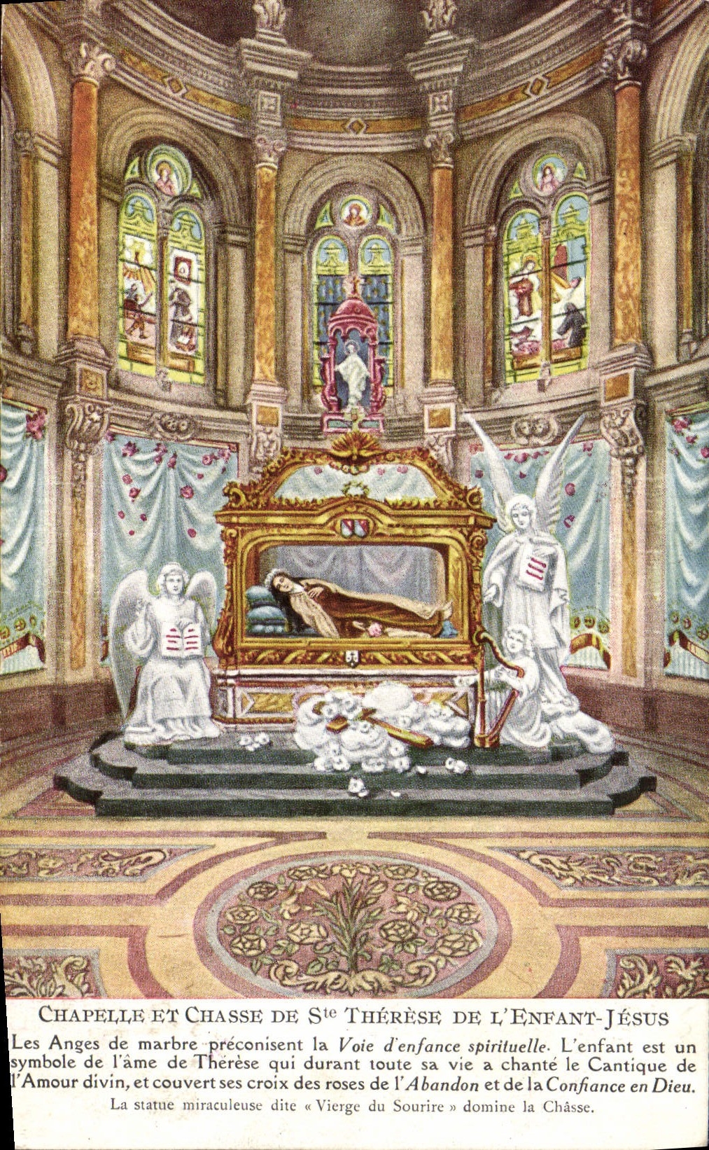 CPA Chapelle et Chasse de Ste Therese de L'Enfant Jesus