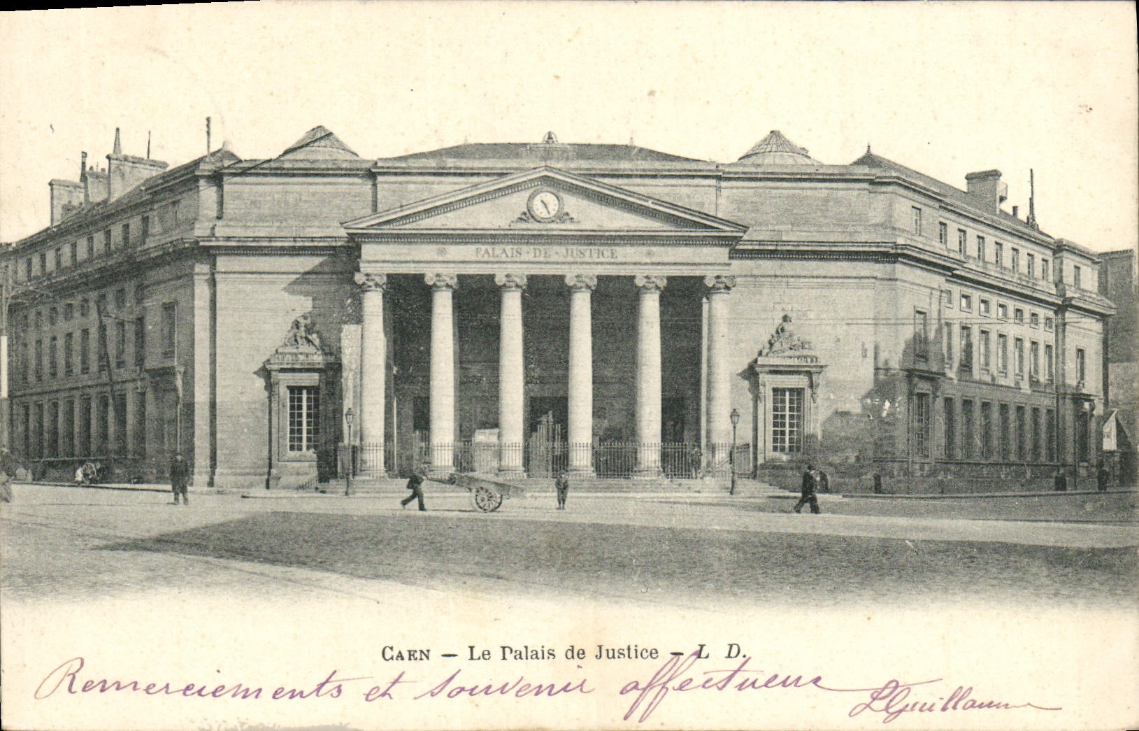 CPA Caen Le Palais de Justice 