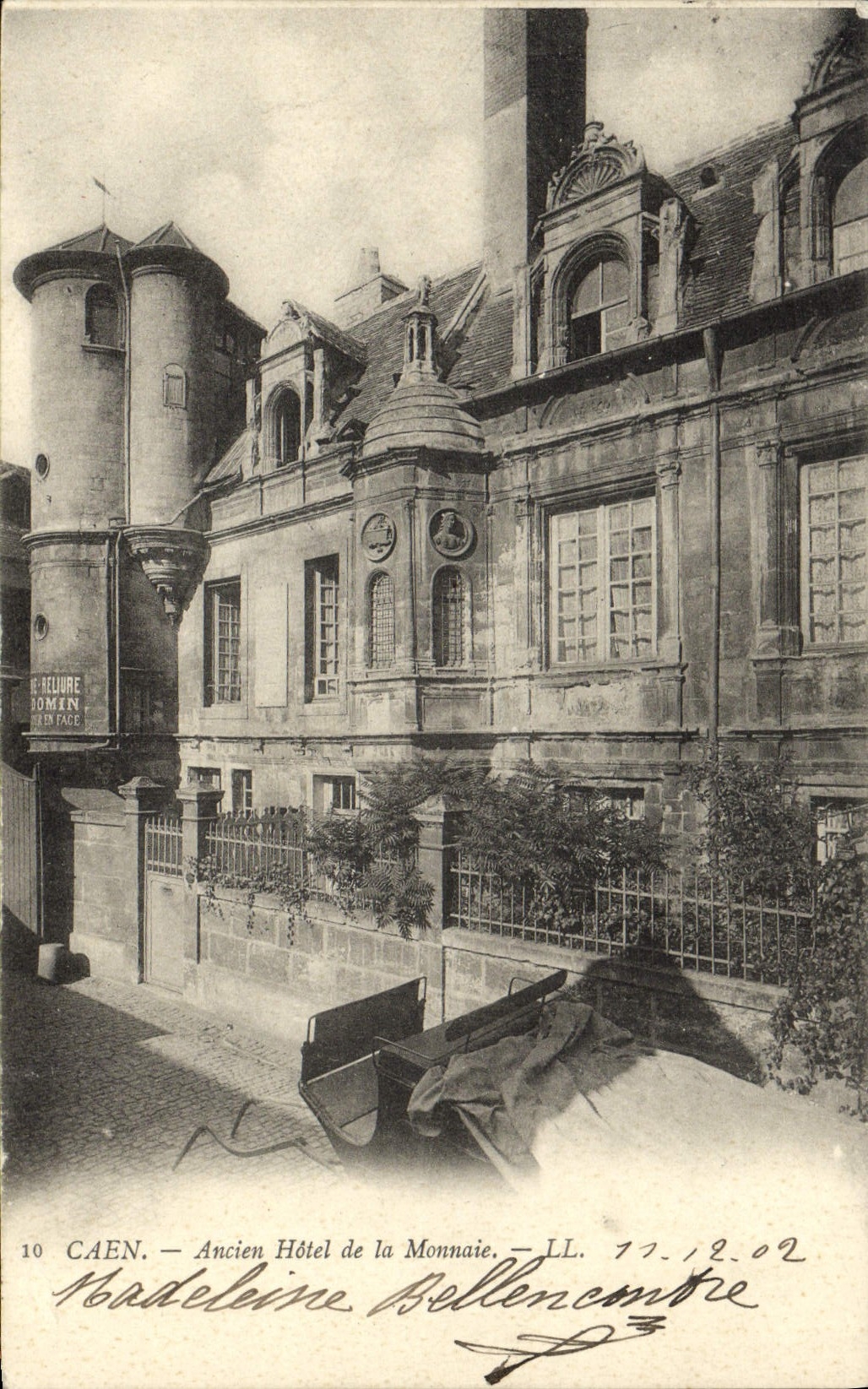 CPA Caen Ancien Hotel de la Monnaie 